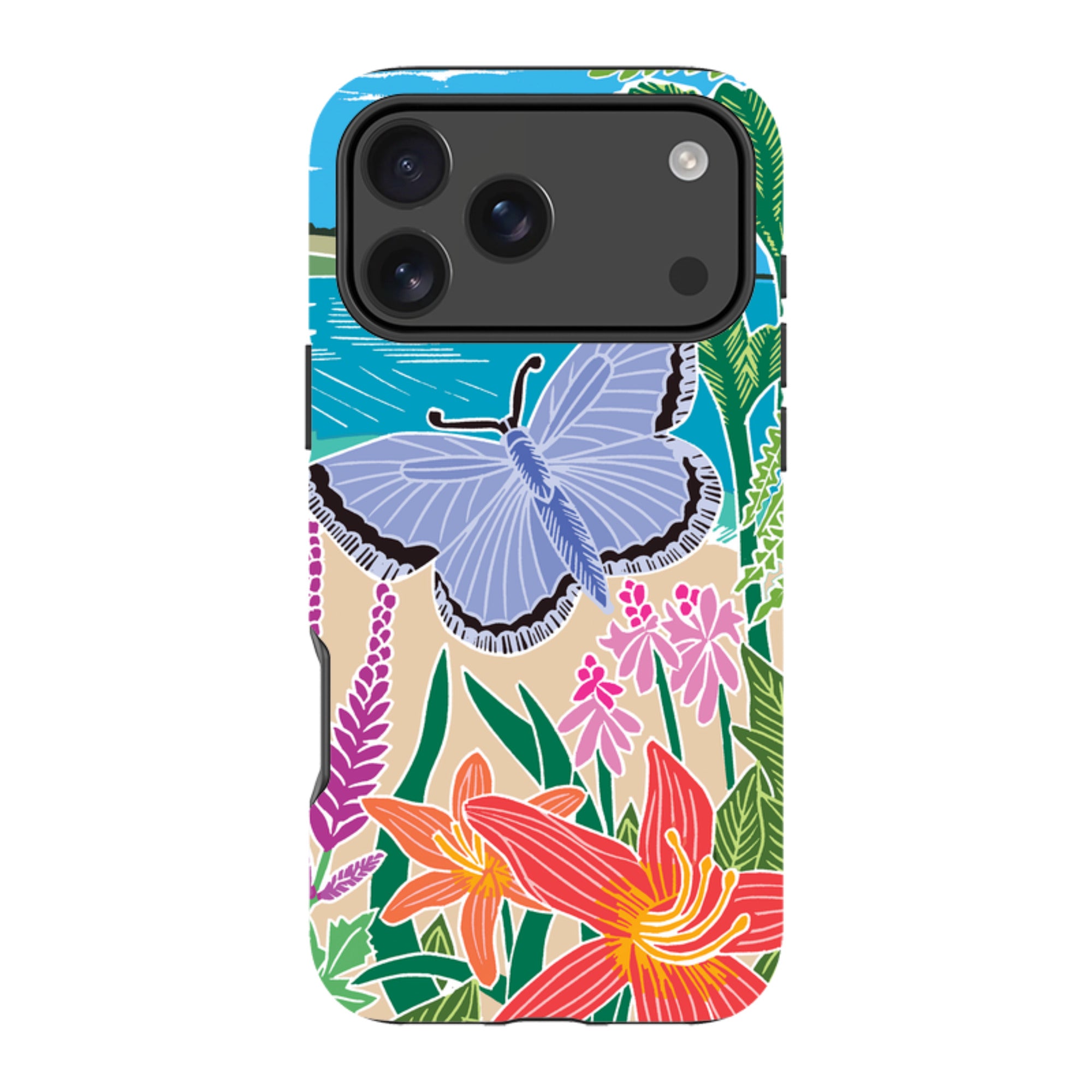 iPhone Tough Case - Trebah Garden By Kate Heiss