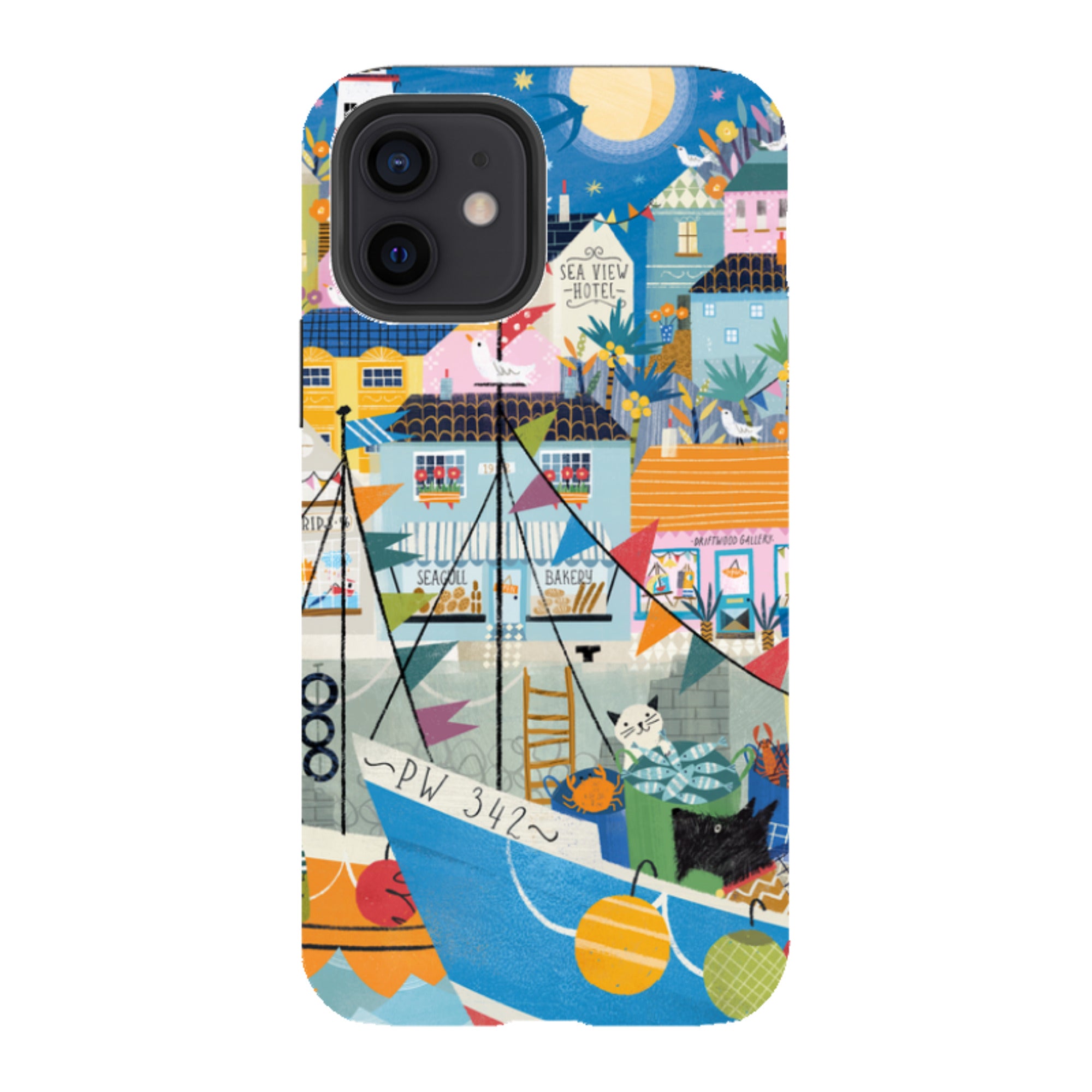 iPhone Case - Night Harbour 1 By Ali Brookes