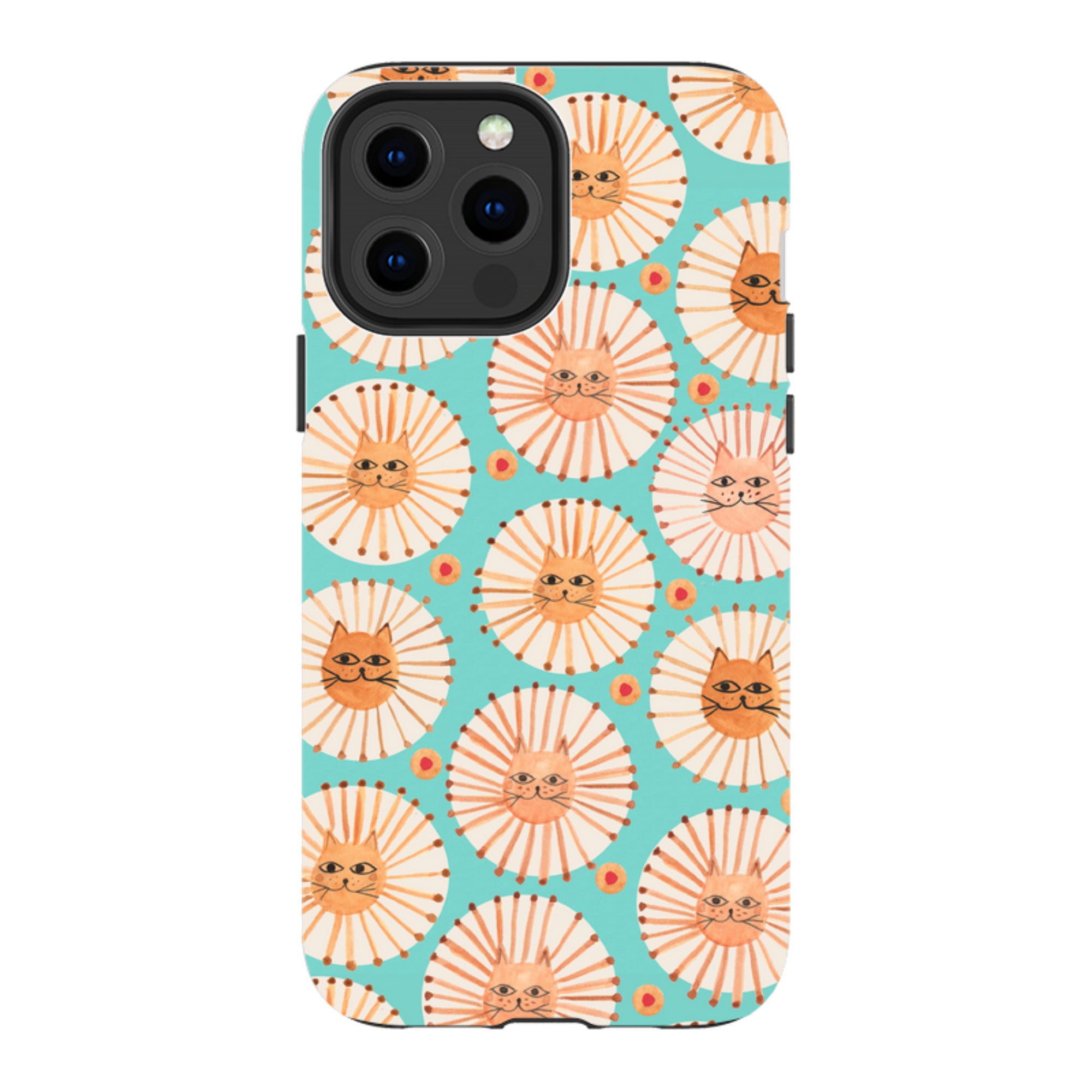 iPhone Tough Case - Wild Cats By Gabriela Larios