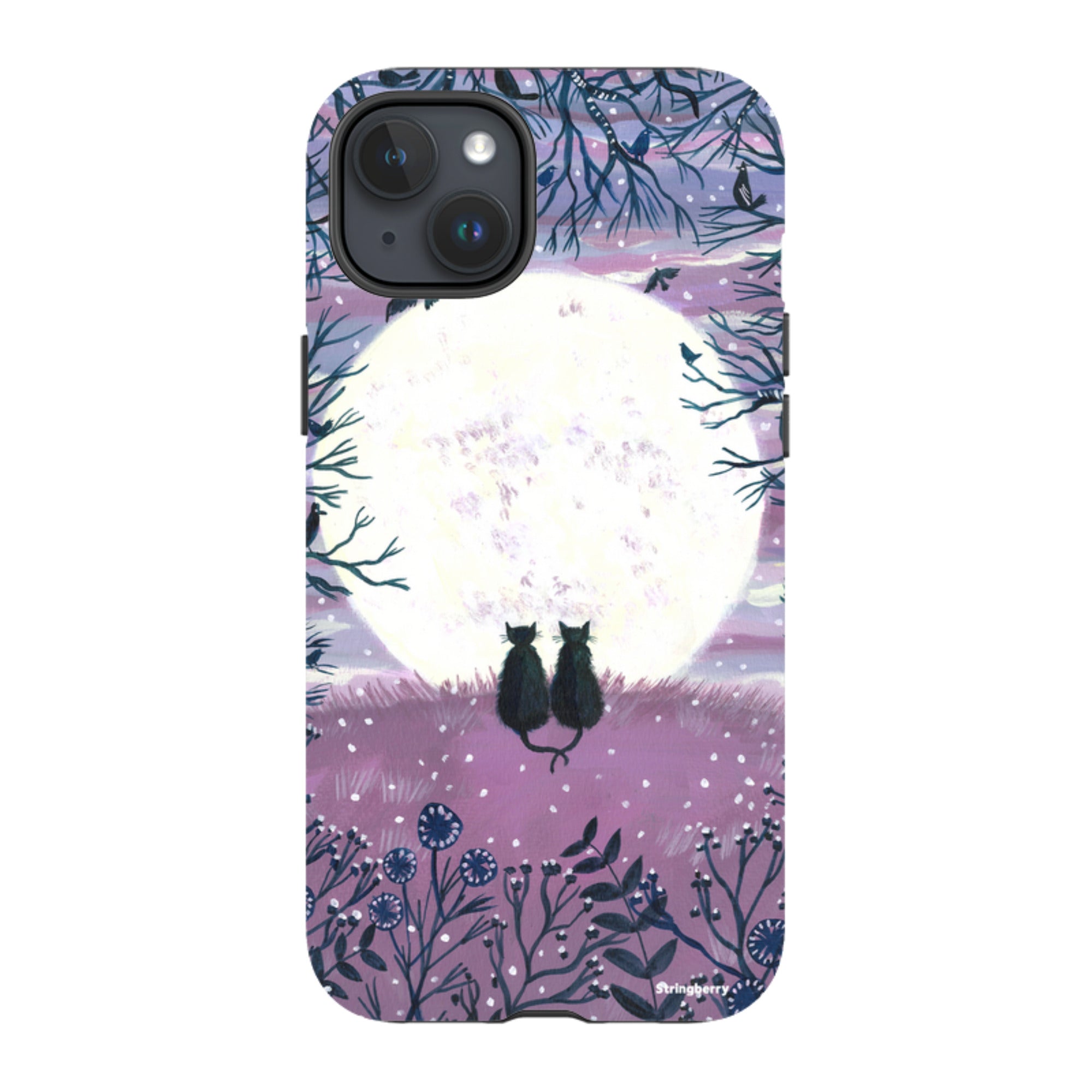 iPhone MagSafe Tough Case - Winter Cats II By Mary Stubberfield
