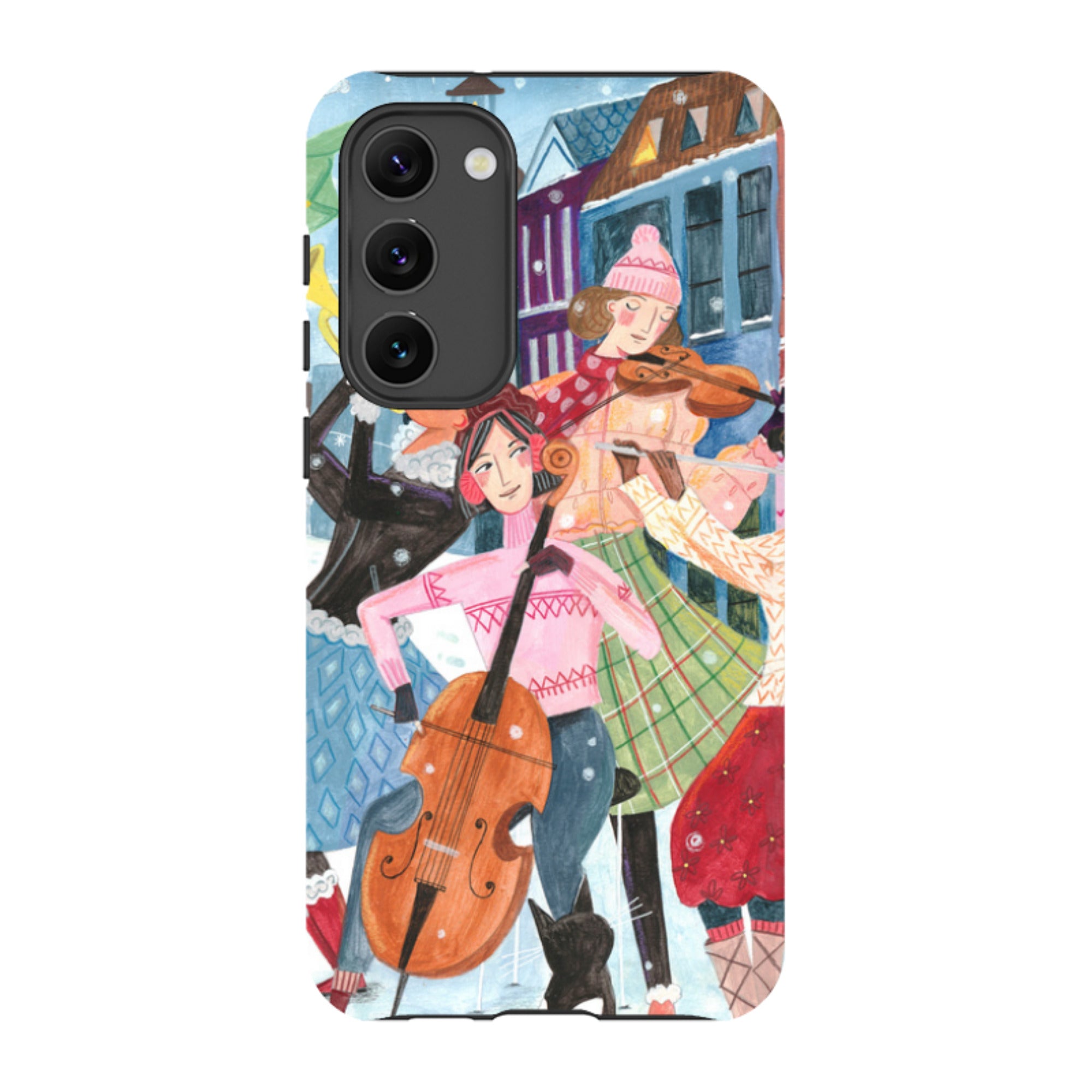 Samsung Tough Case - Musical Winter By Caroline Bonne Muller
