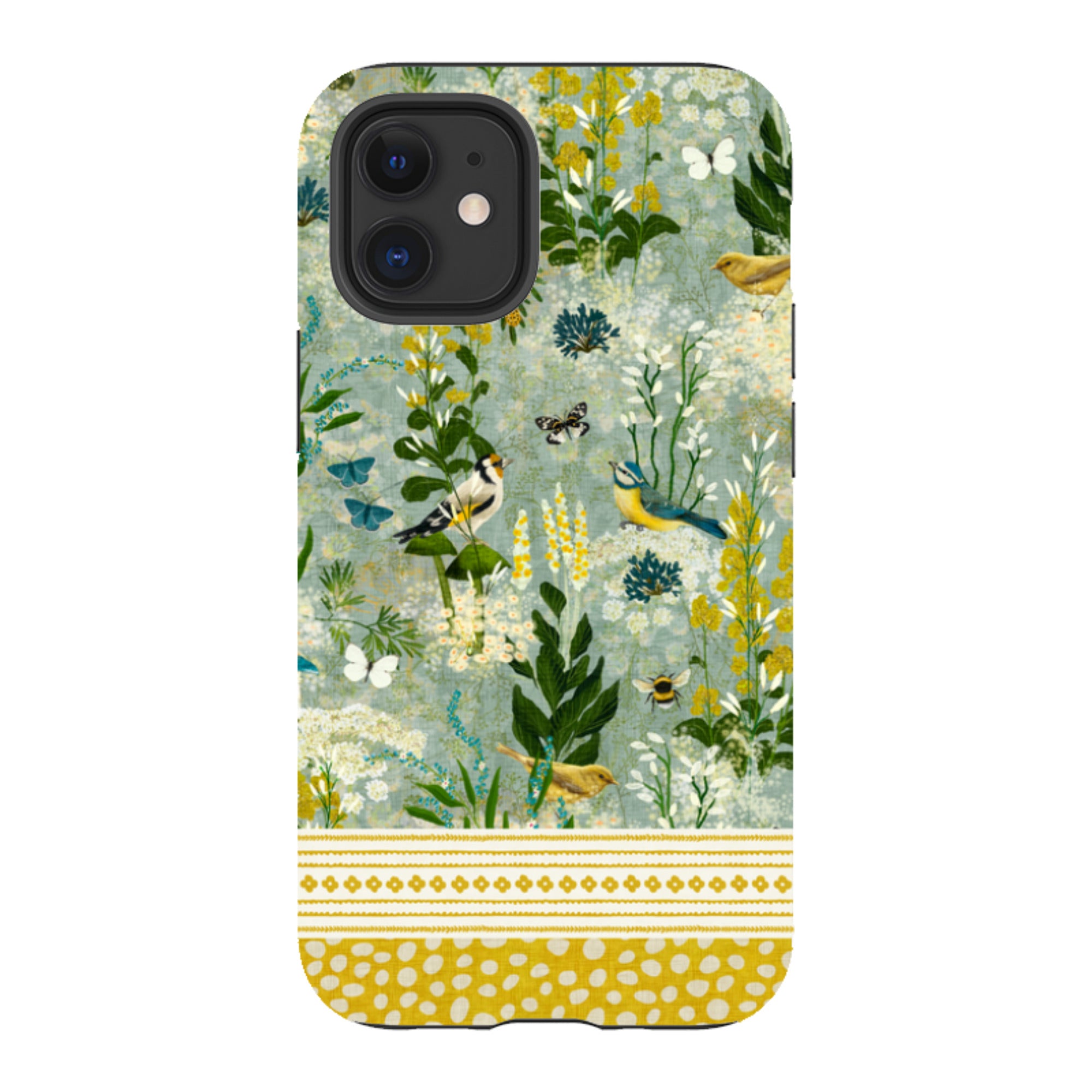 iPhone Tough Case - Song Bird Garden 2 By Katherine Quinn