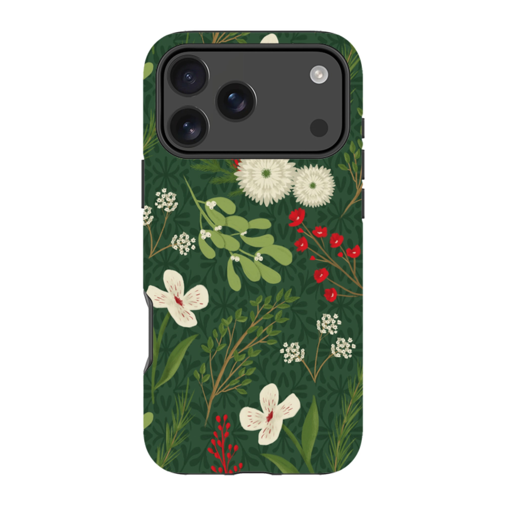 iPhone Tough Case - Holiday Foliage By Abby Jacobs