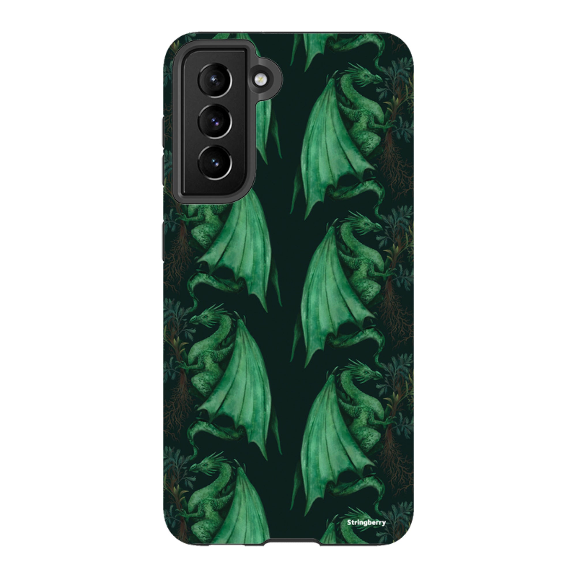 Samsung Tough Case - Arbor Dragon Pattern By Anna Stead