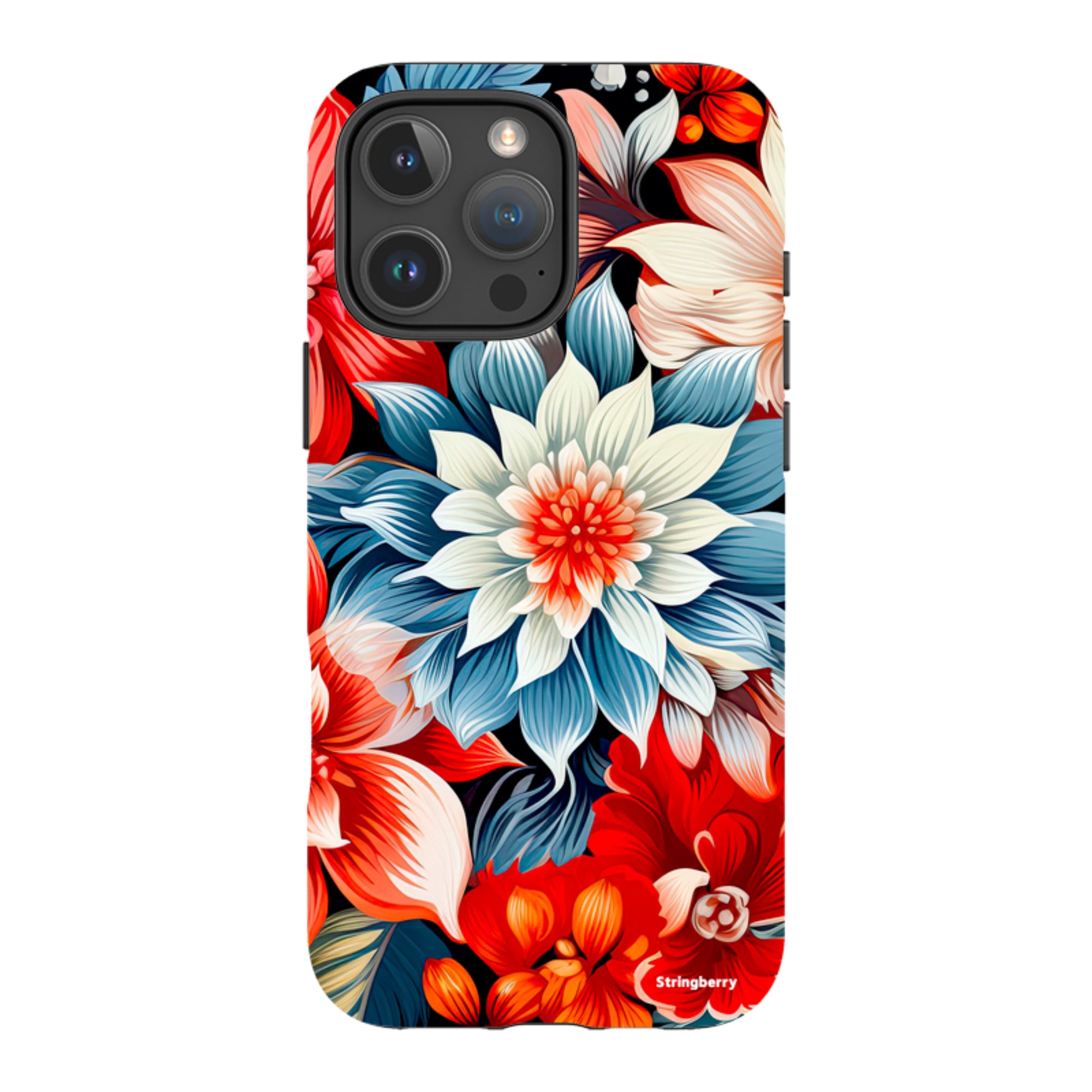 iPhone MagSafe Tough Case - Red Bells II