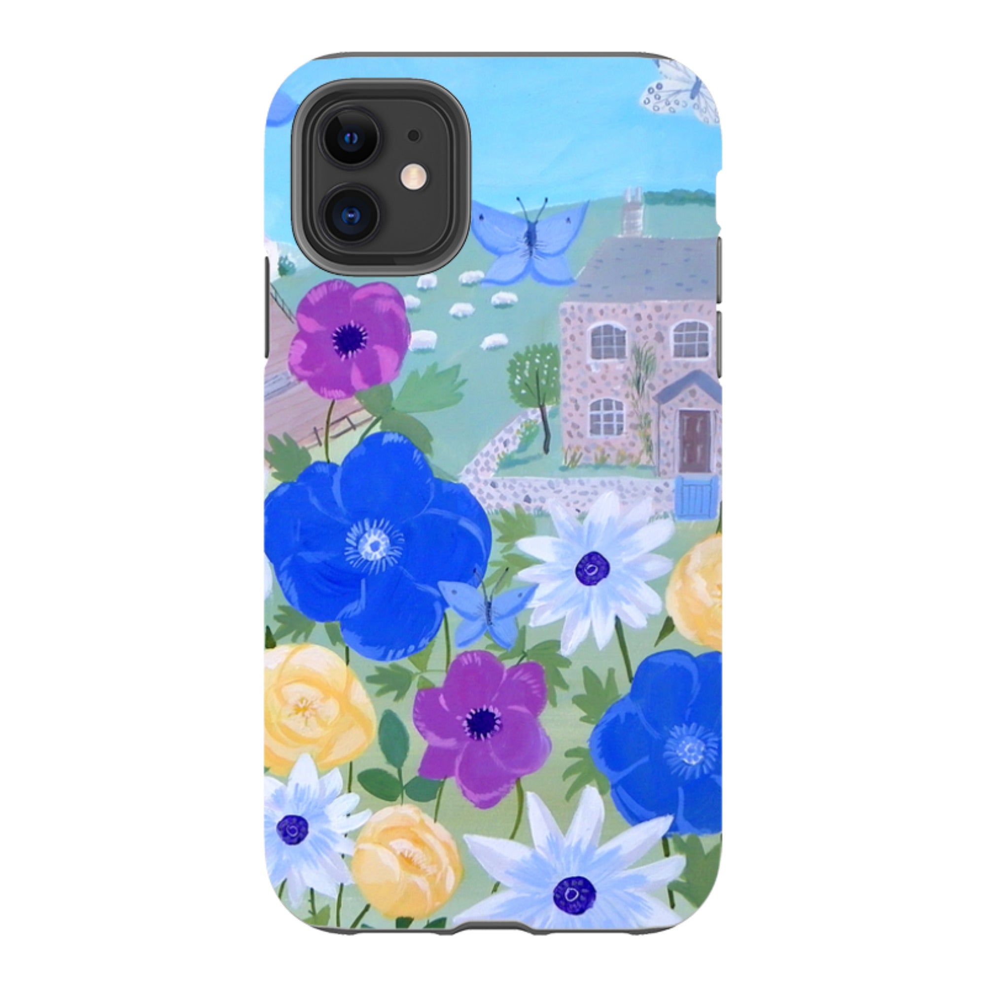 iPhone Tough Case - Cottage By Mary Stubberfield
