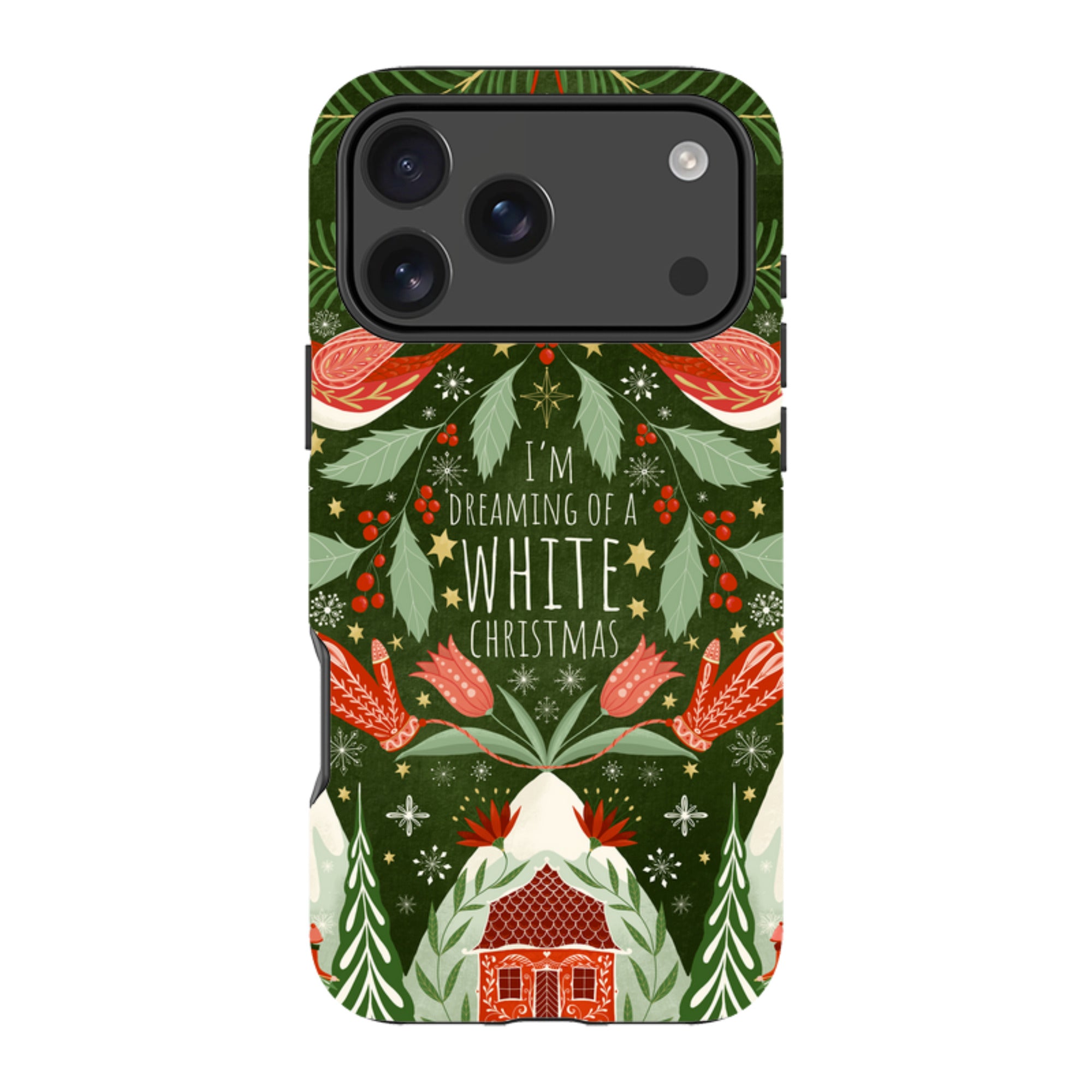 iPhone Tough Case - I'm Dreaming Of a White Christmas By Maja Lindberg