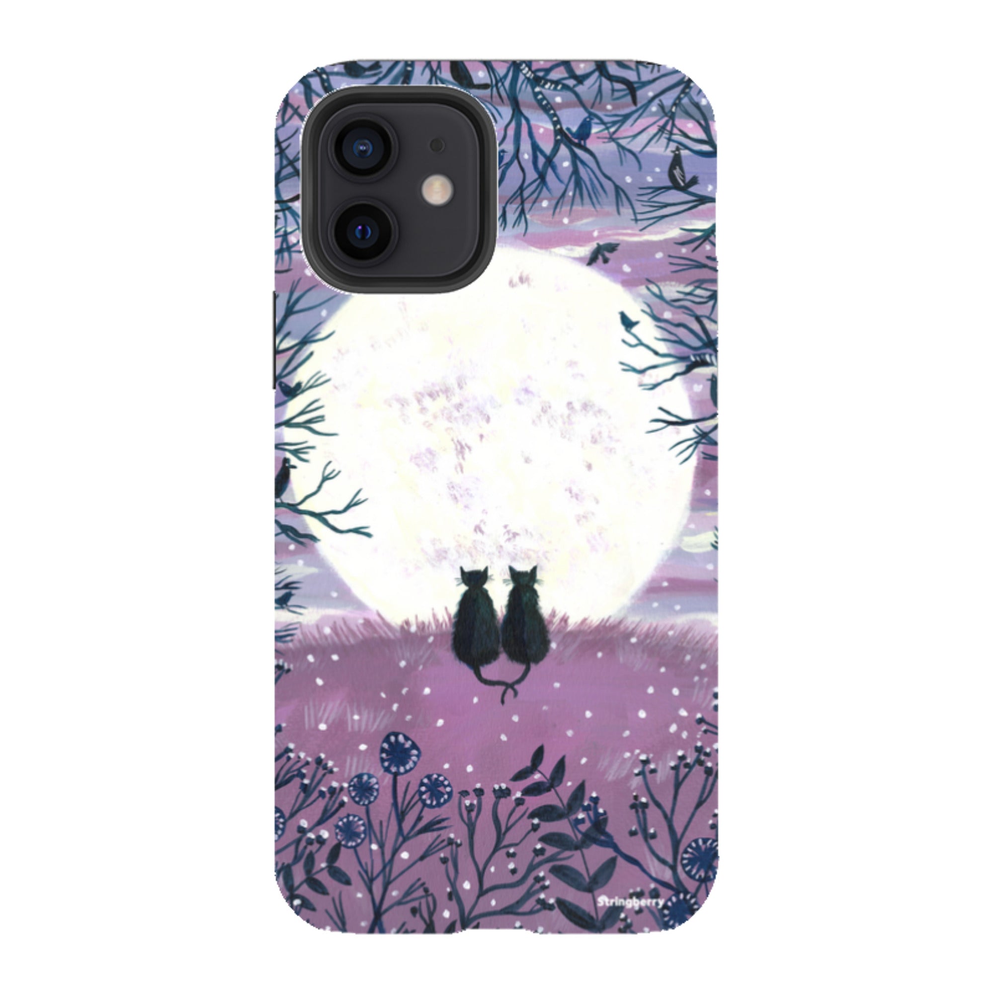 iPhone Tough Case - Winter Cats II By Mary Stubberfield