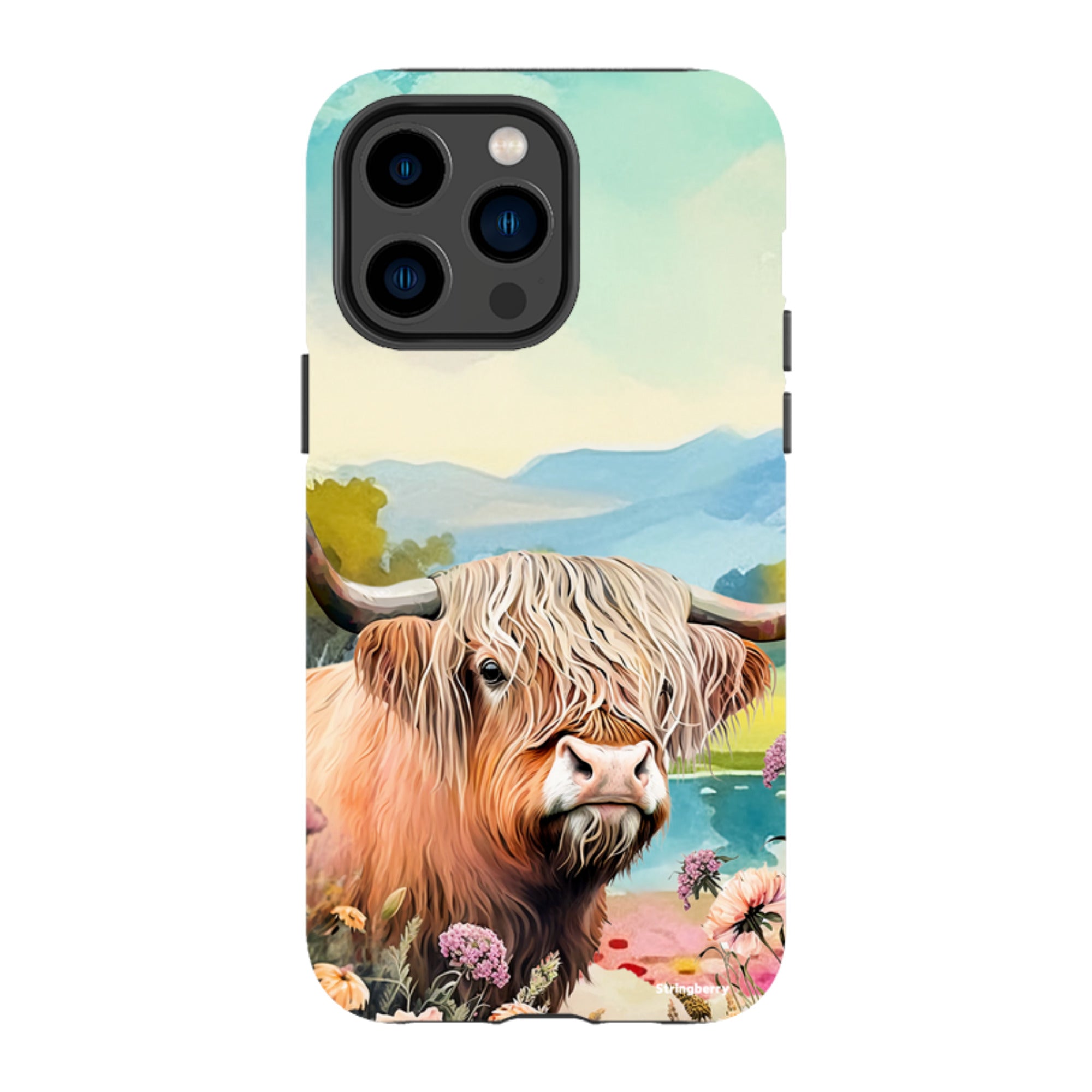 iPhone MagSafe Tough Case - Highland Cow I