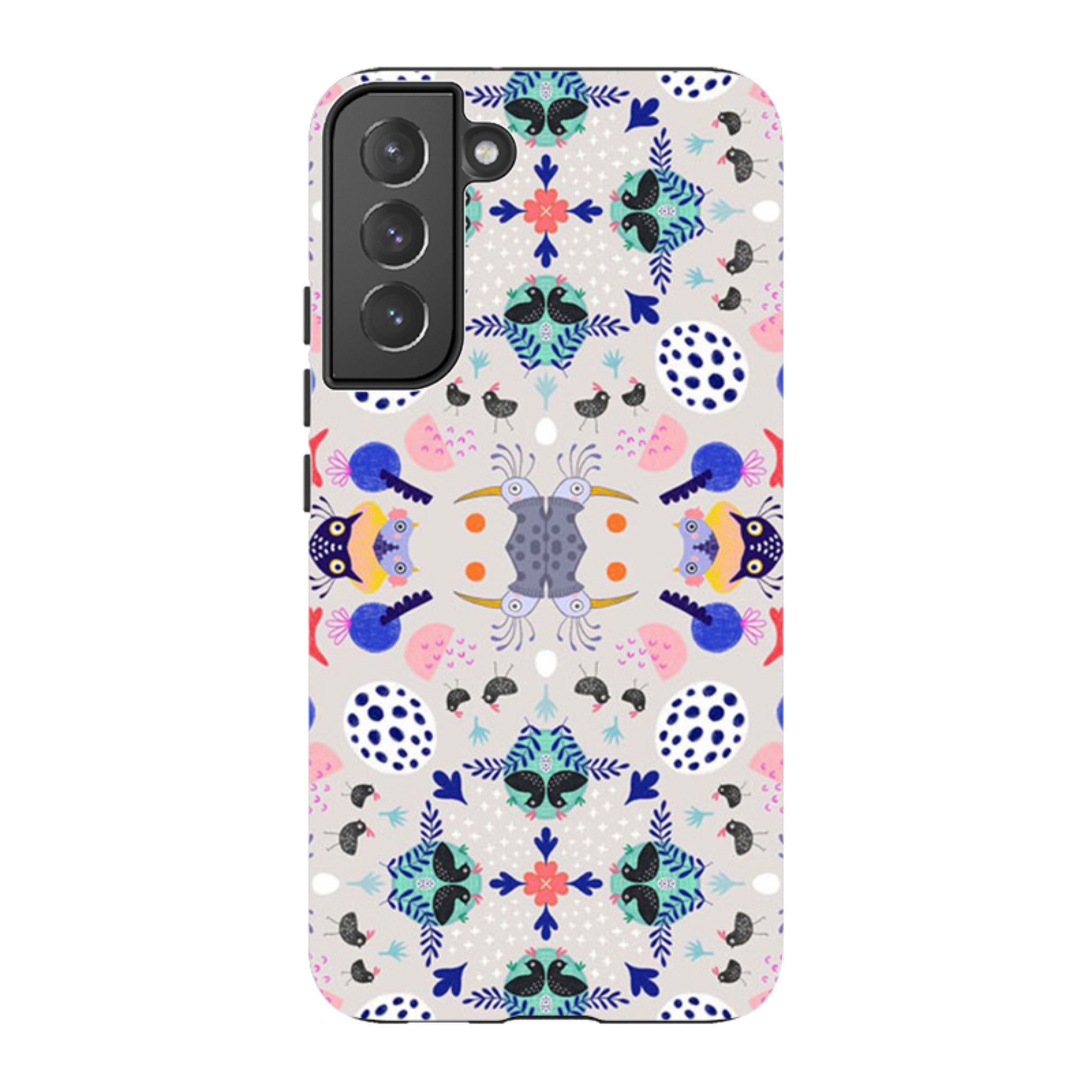 Samsung Tough Case - Crazybird Pattern By Mia Underwood