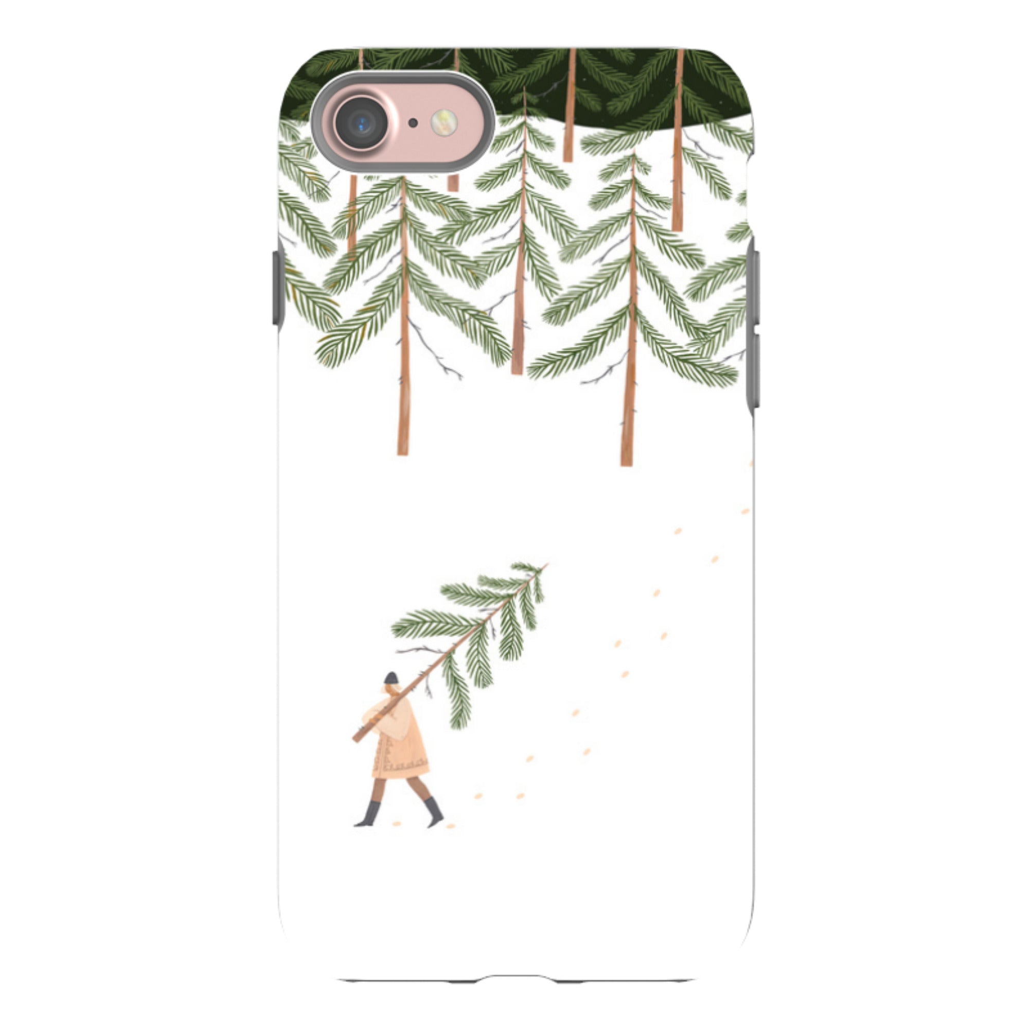 iPhone Tough Case - Coming Home For Christmas By Madalina Andronic