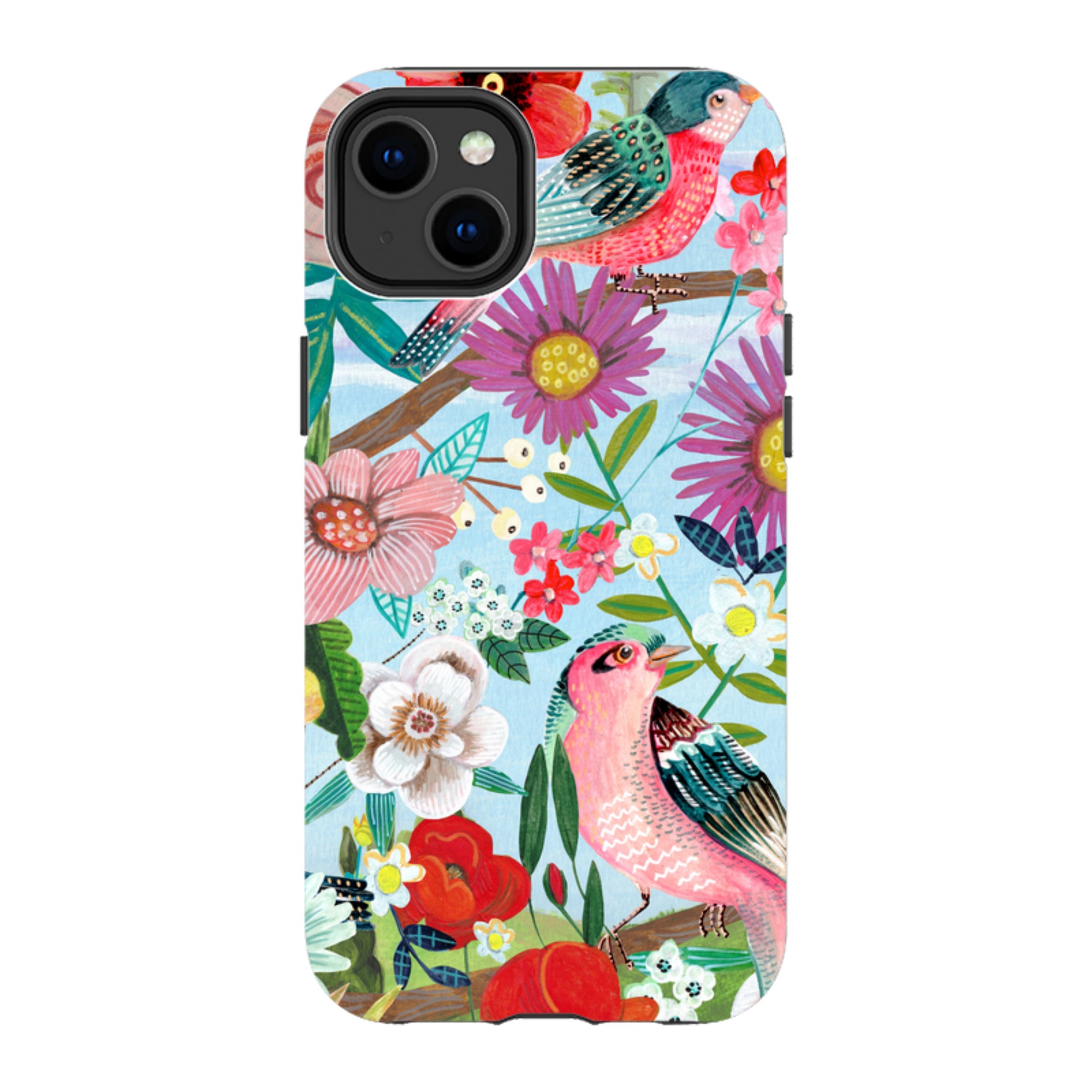 iPhone Tough Case - Birds By Caroline Bonne Muller