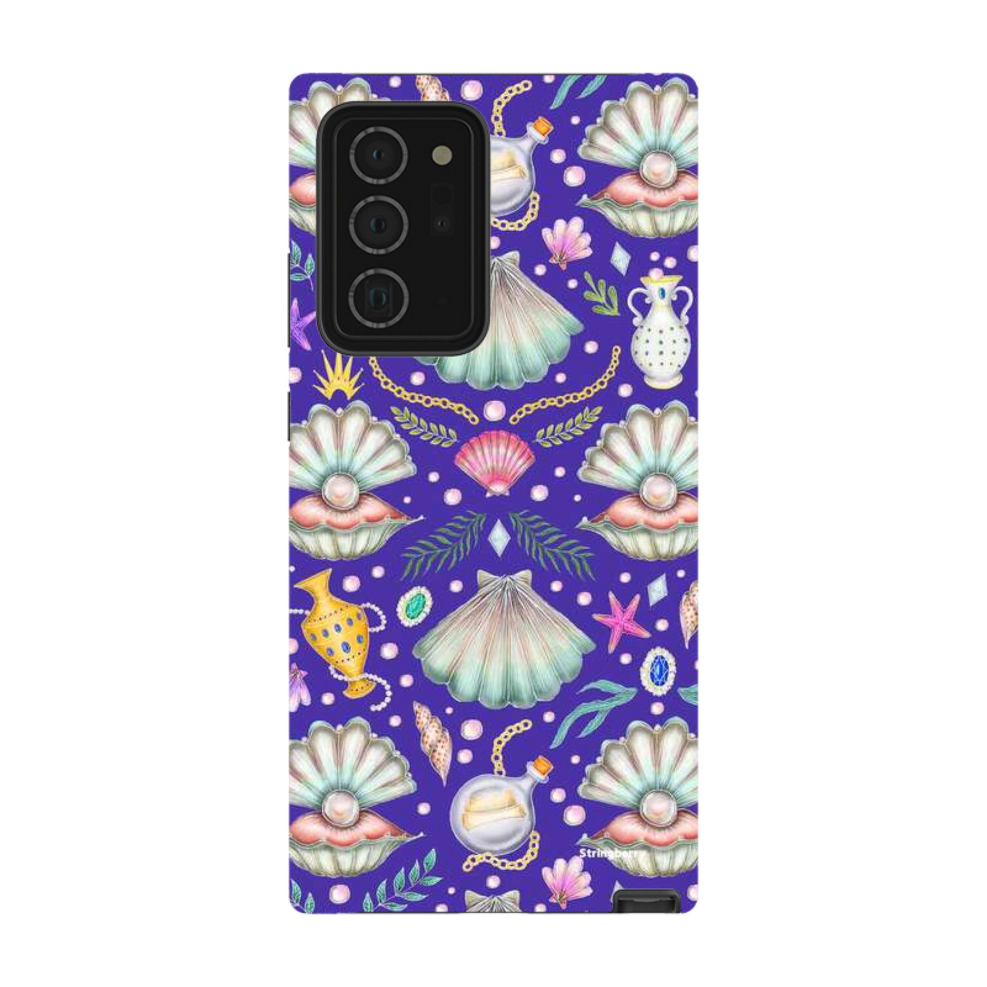 Samsung Tough Case - Pearl's Fantasy Indigo By Catherine Rowe