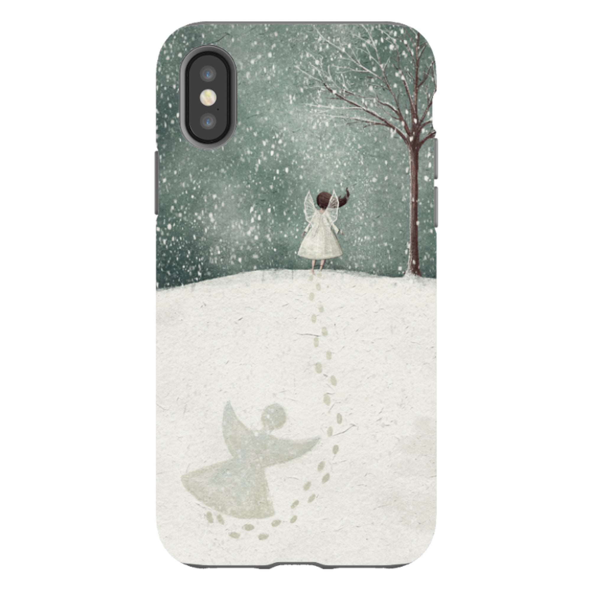 iPhone Tough Case - Snow Angel By Maja Lindberg