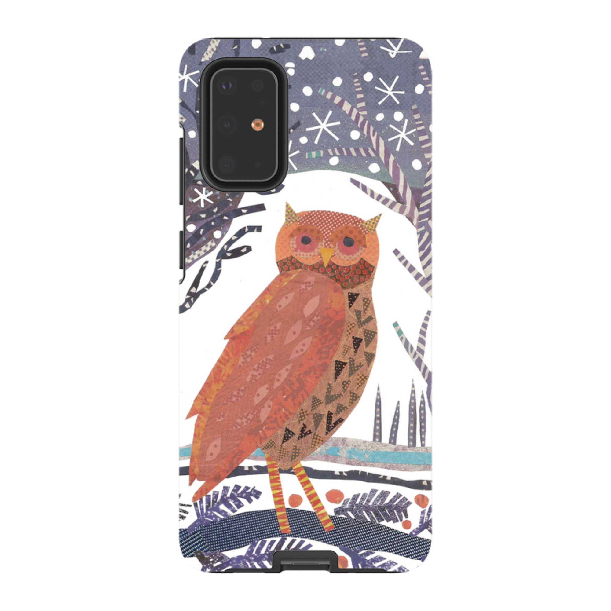 Samsung Tough Case - Winter Owl By Jane Robbins