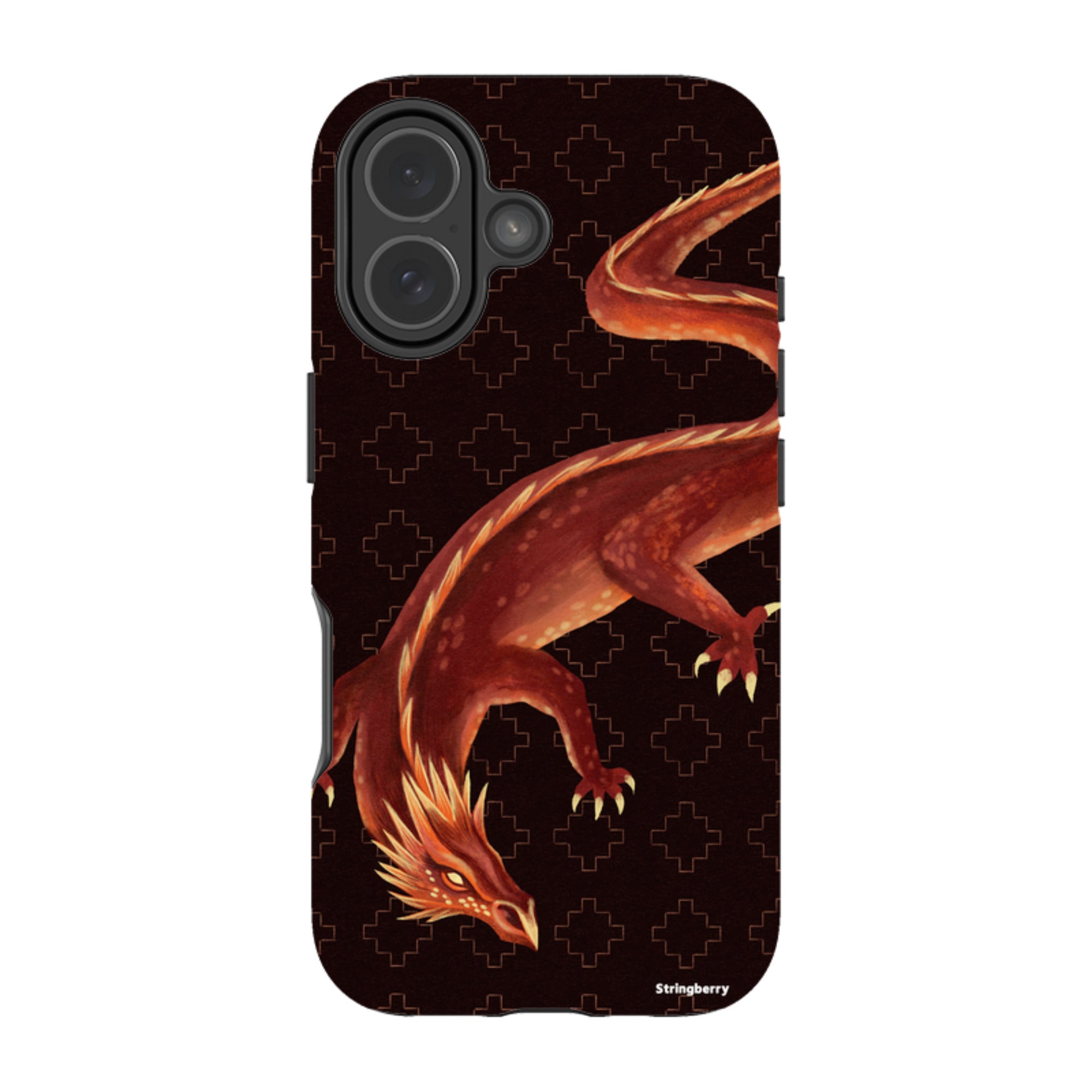 iPhone MagSafe Tough Case - Beowulf Dragon By Anna Stead