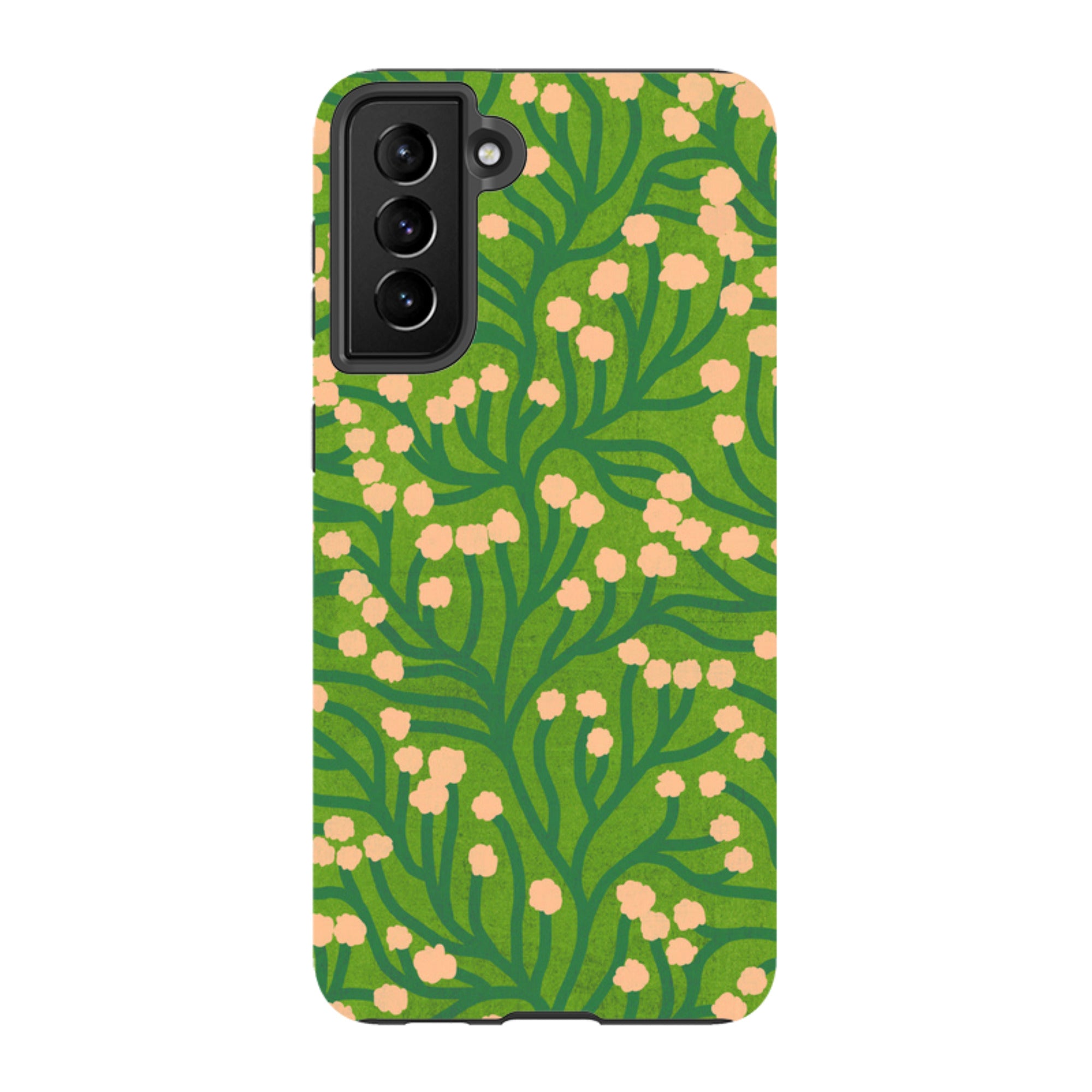 Samsung Tough Case - Vine Pink And Teal By Katherine Quinn