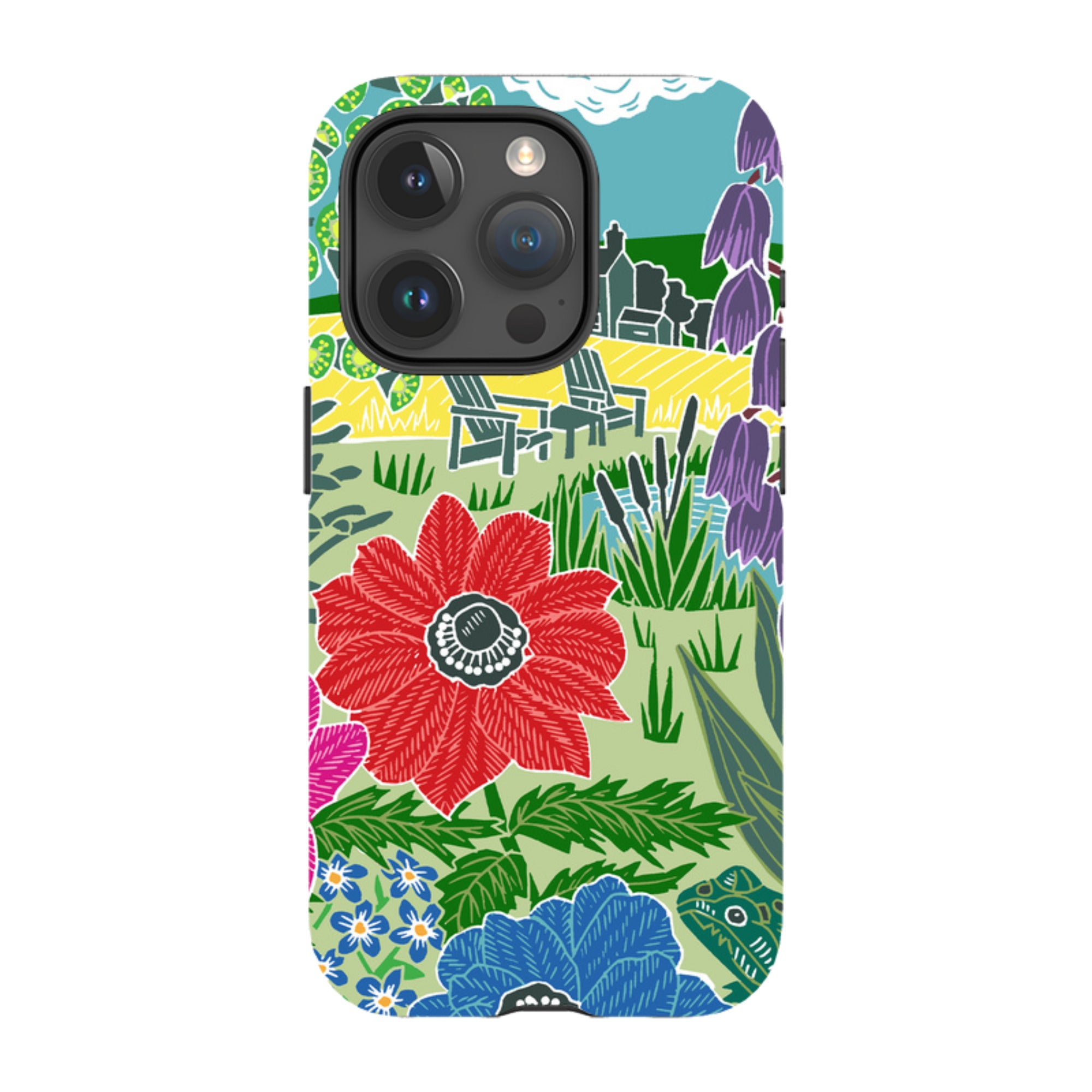 iPhone Tough Case - Camassias By kate Heiss