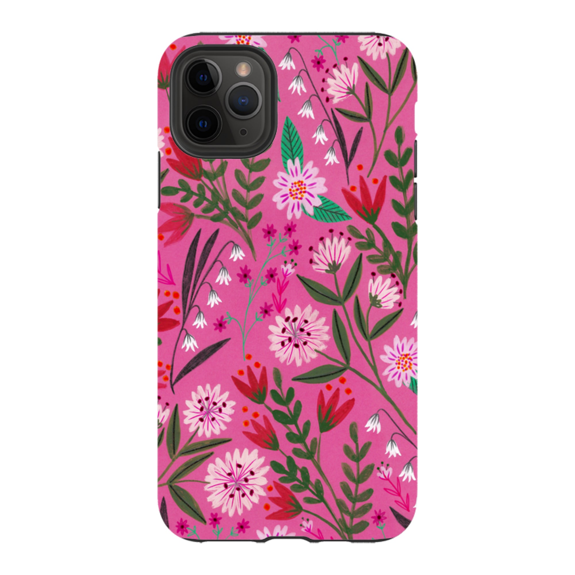 iPhone Tough Case - Pink Sunset By Lee Foster Wilson