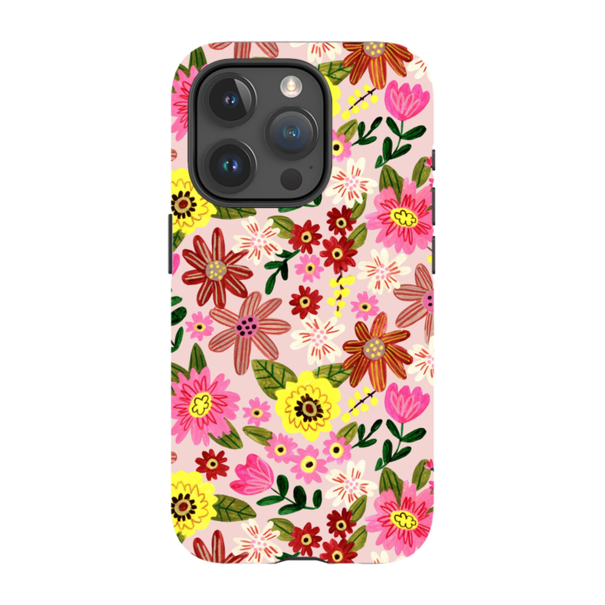 iPhone Tough Case - Spring Floral I By Caroline Bonne Muller