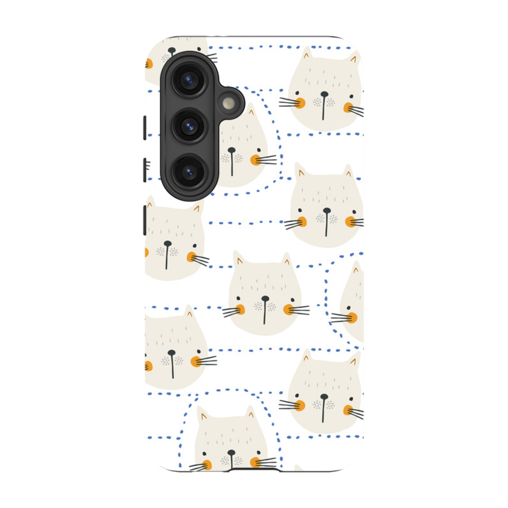 Samsung Tough Case - Cat Tiles
