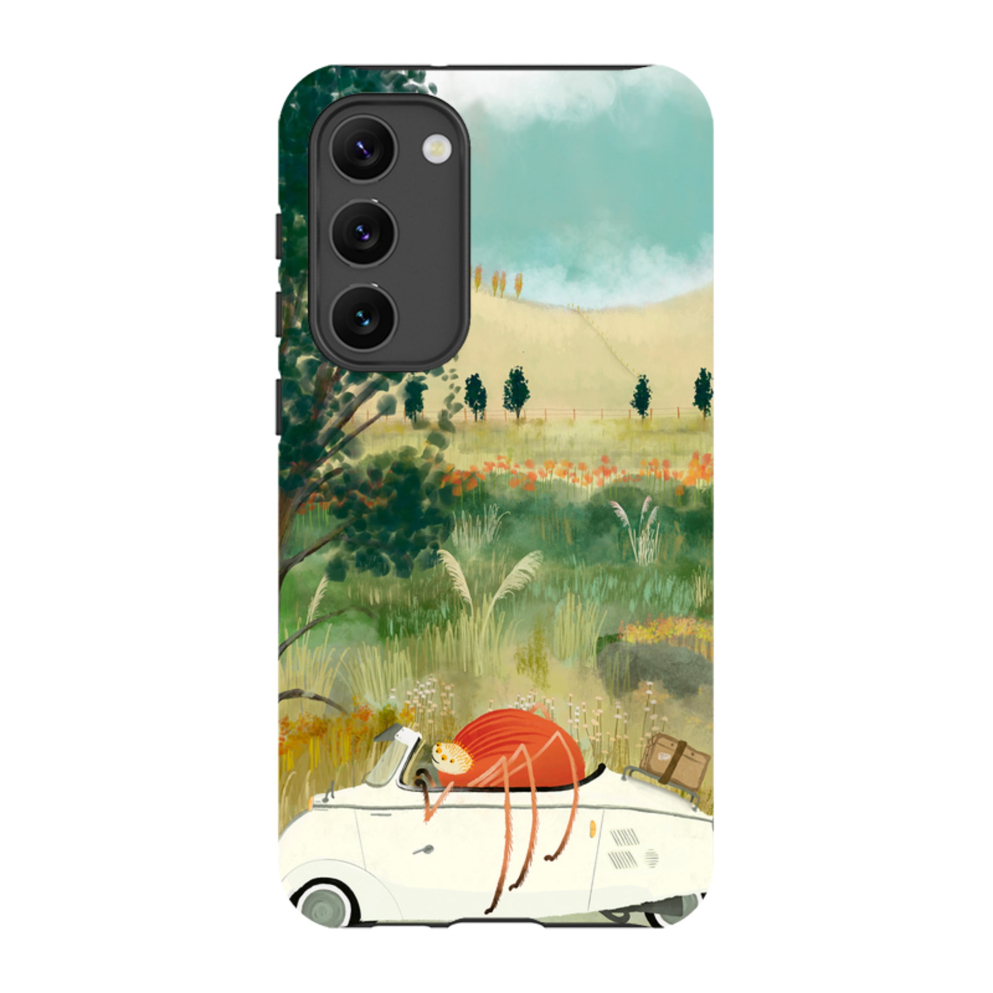 Samsung Tough Case - Happy Travels By Katherine Quinn