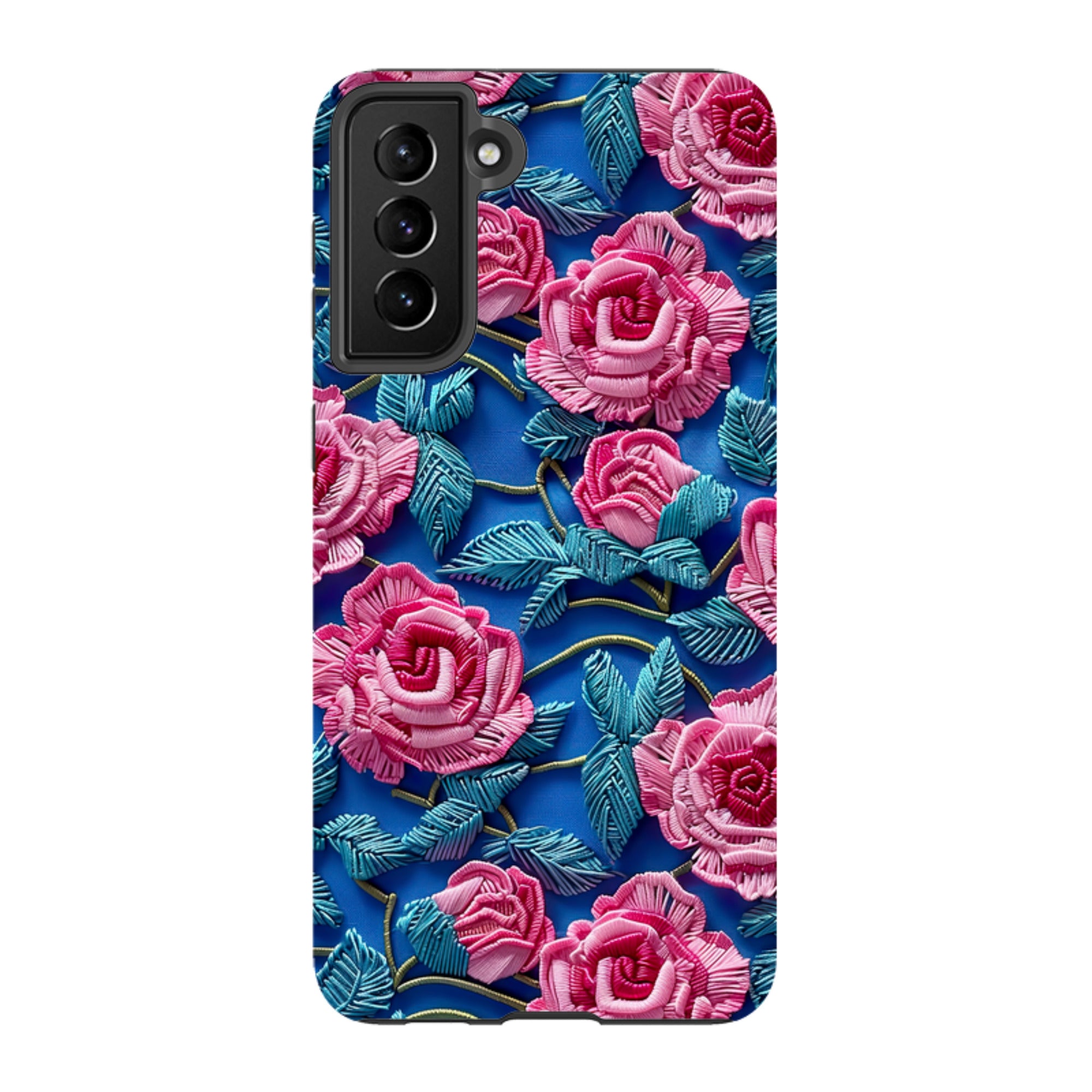 Samsung Tough Case - Blue Summer Roses