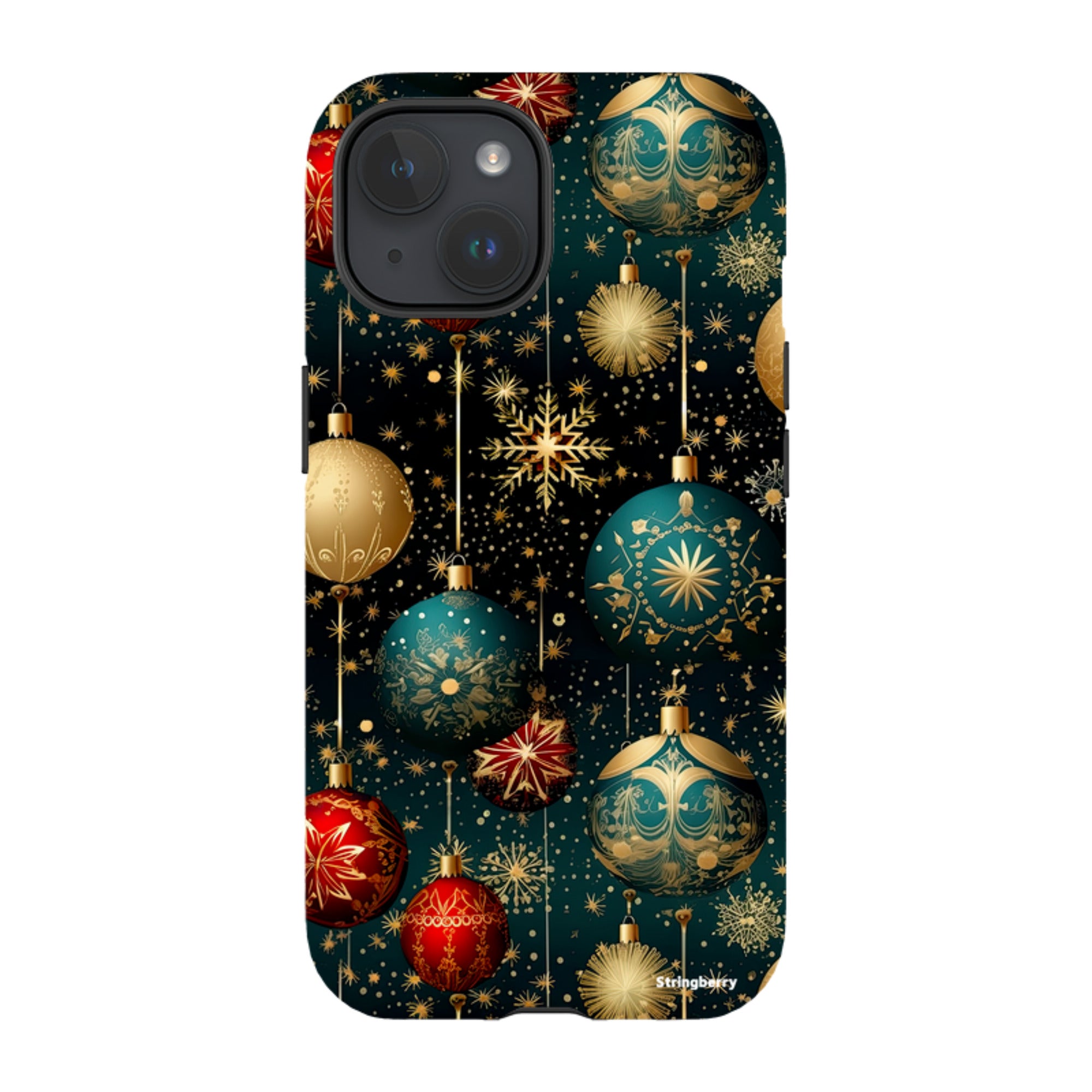iPhone Tough Case - Christmas Baubles II