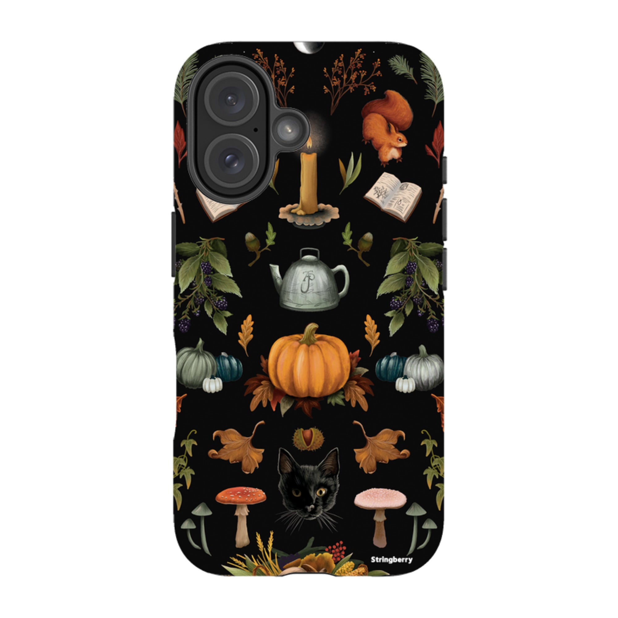 iPhone Tough Case - Autumn Pattern II By Anna Stead
