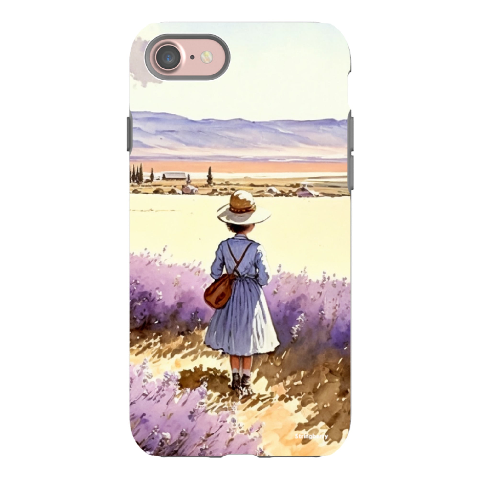iPhone Tough Case - Girl In Fields