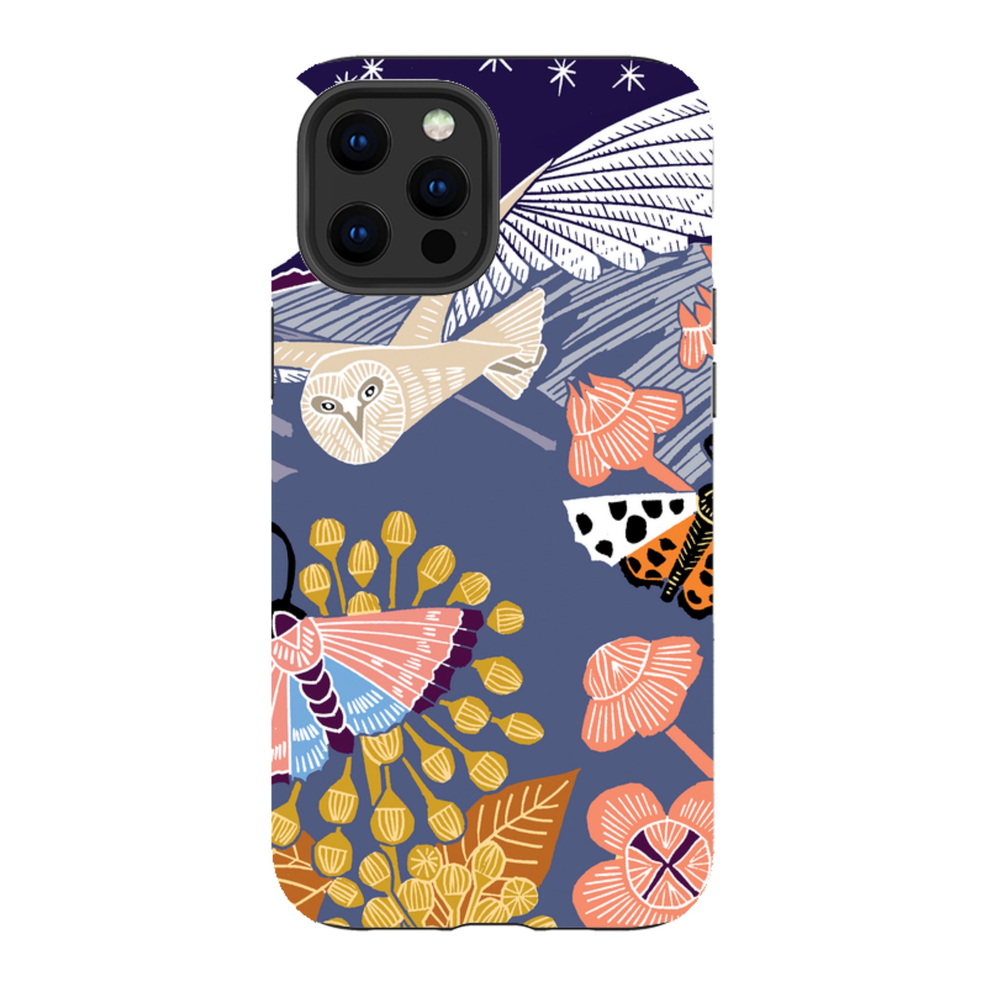 iPhone Tough Case - Evening Barn Owl By Kate Heiss