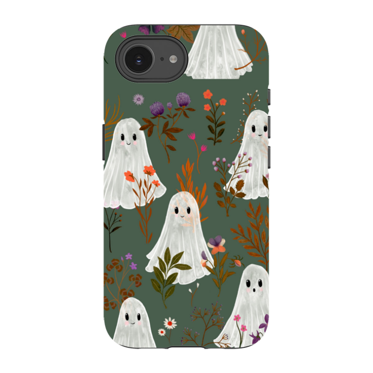 iPhone Tough Case - Ghost in the Garden - Pine By Katherine Quinn