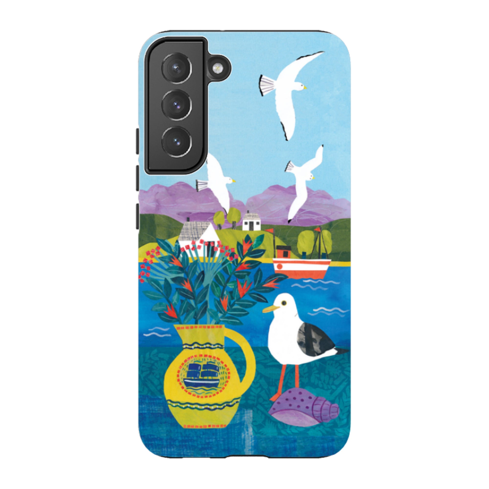Samsung Tough  Case - Seagulls By Tracey English
