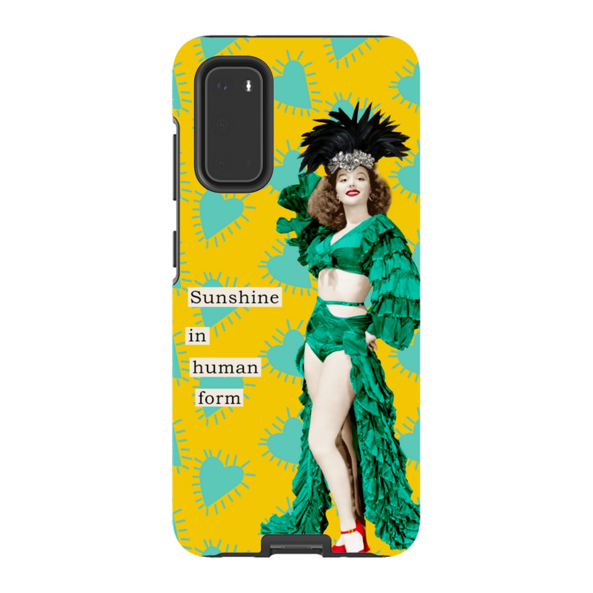 Samsung Tough Case - Sunshine in Human Form  By Clare Jordan