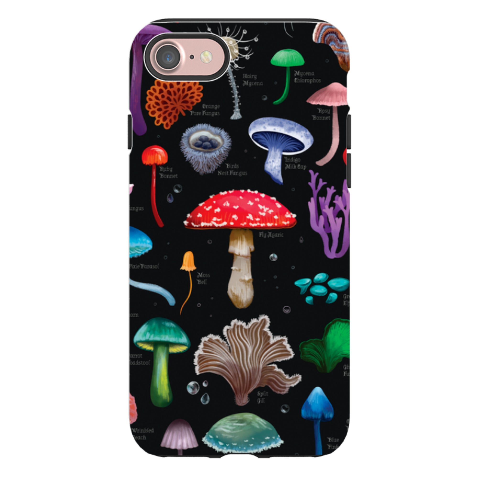 iPhone Tough Case - Mushrooms By Anna Stead
