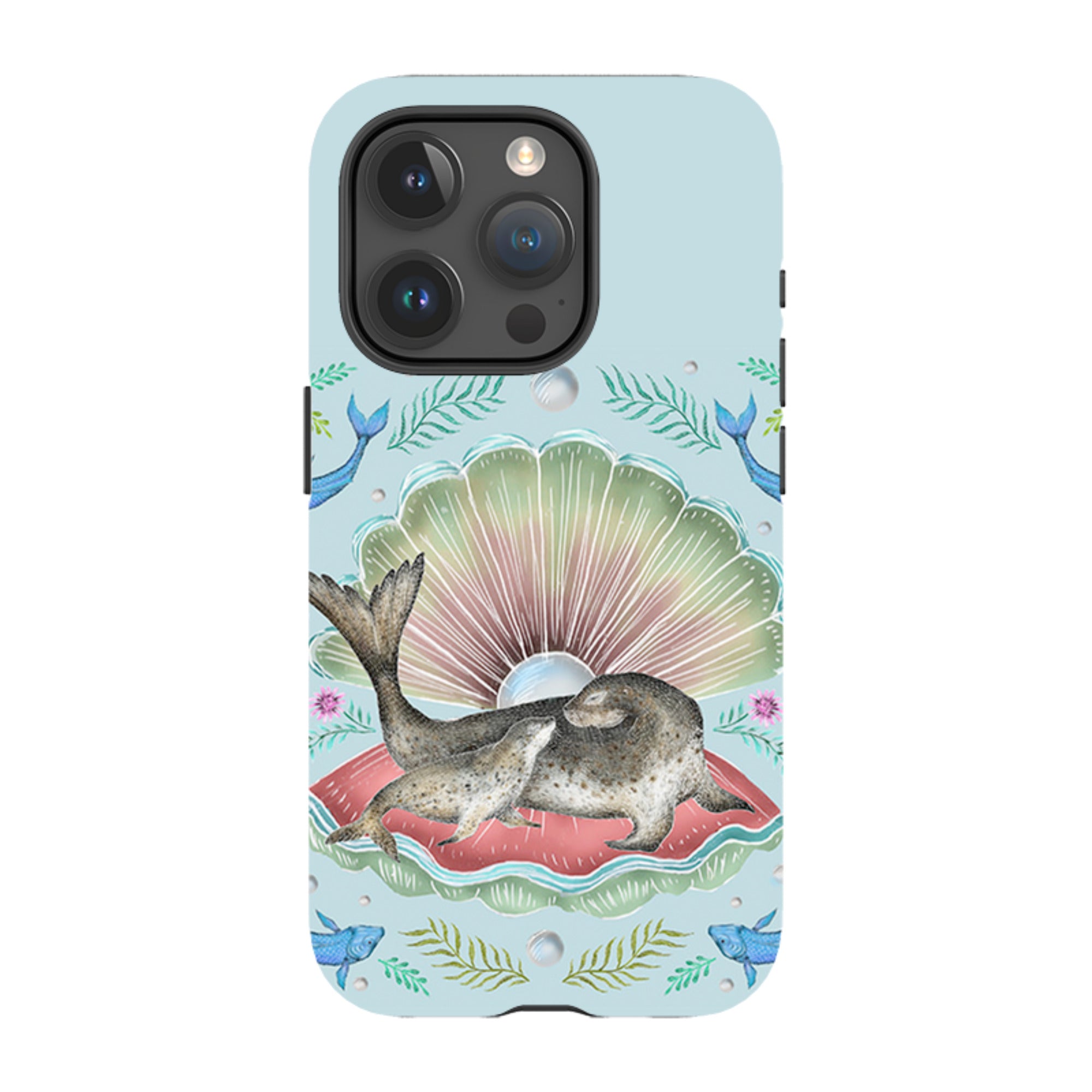 iPhone MagSafe Tough Case -  Seals In Shell By Catherine Rowe