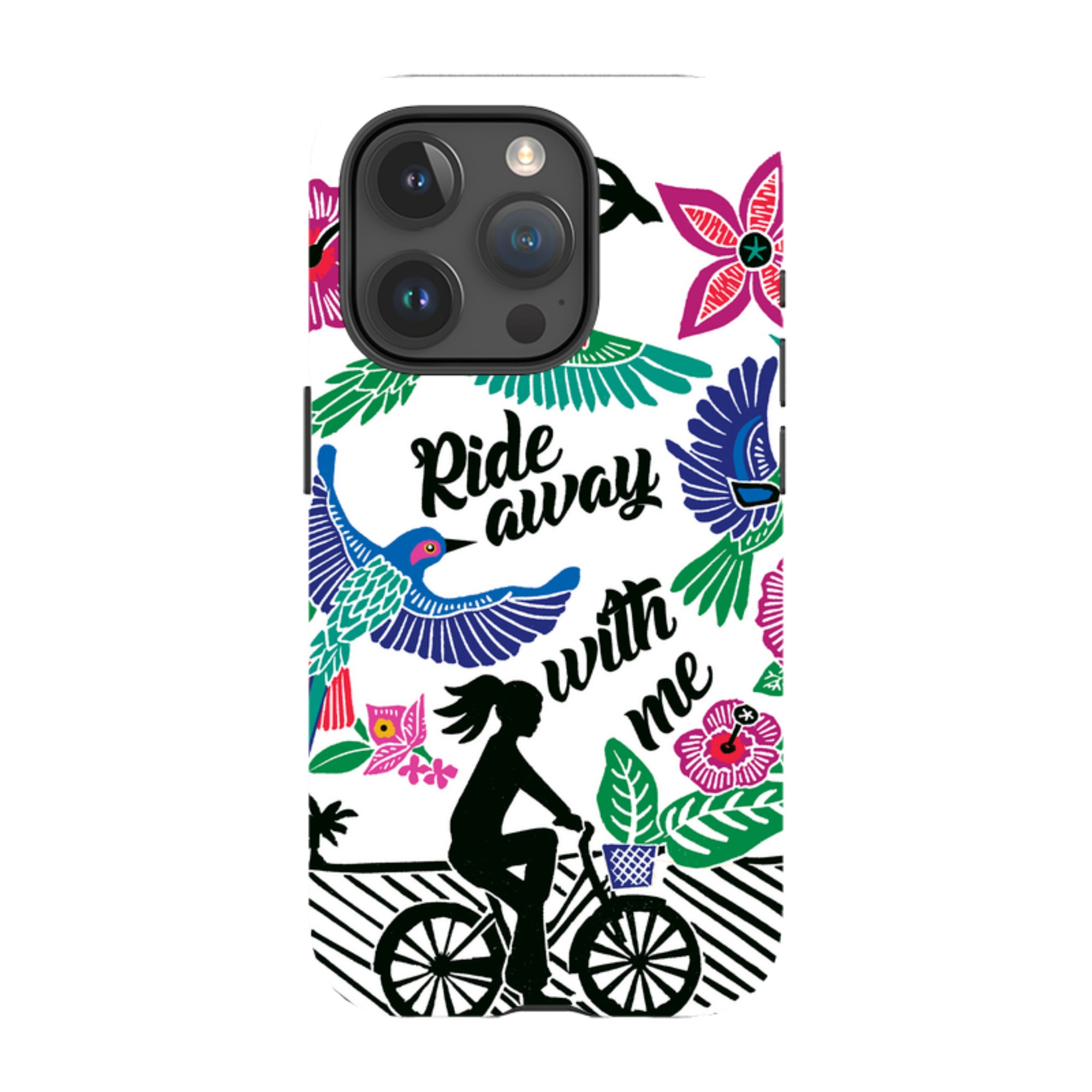 iPhone Tough Case - Ride With Me By Kate Heiss