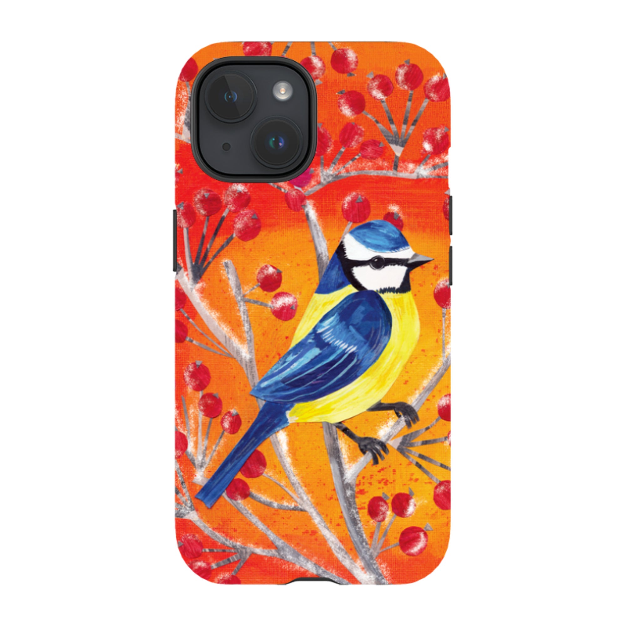 iPhone Tough Case - Blue Tit By Tracey English