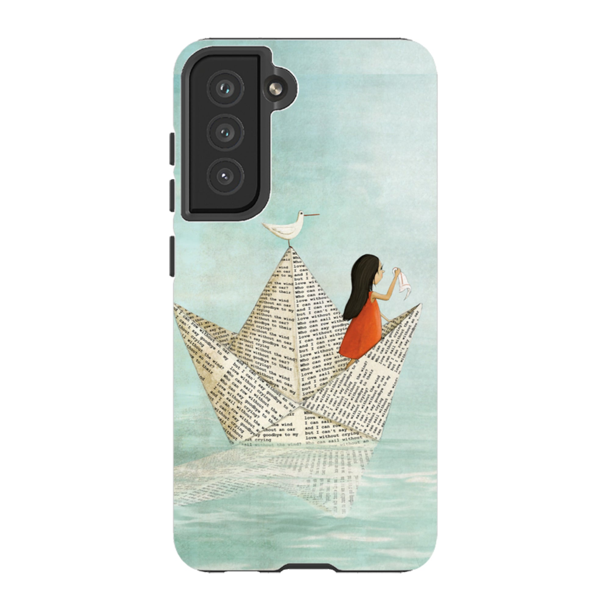 Samsung Tough Case - Sail Without A Wind By Maja Lindberg