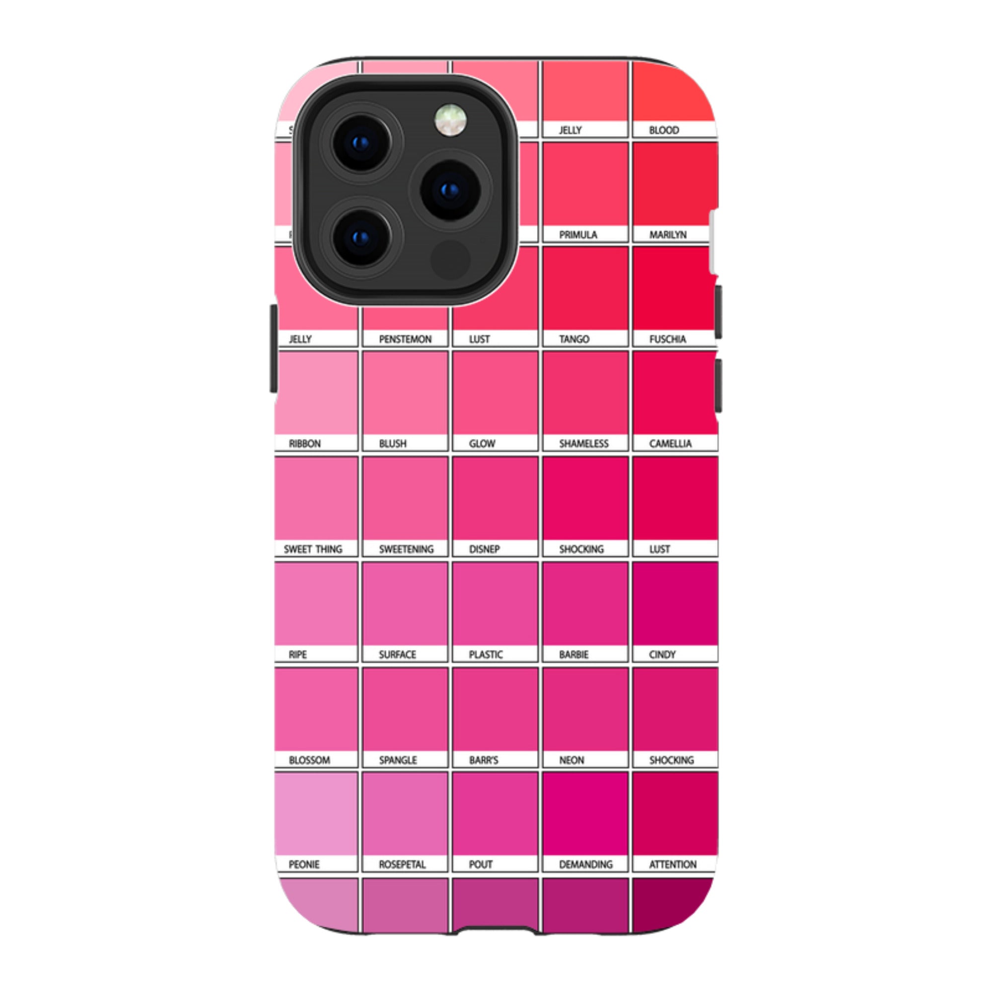 iPhone Tough Case - Pink Chromology By Kitty Joseph