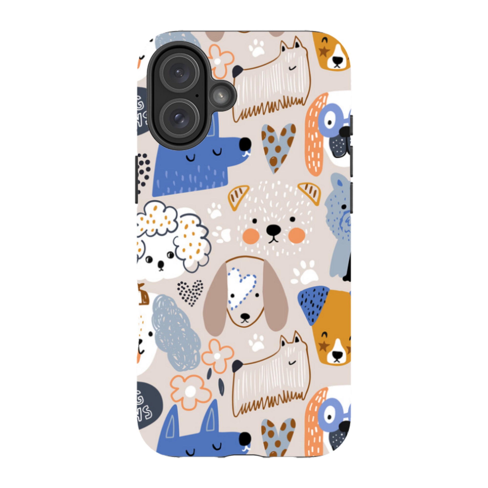 iPhone Tough Case - Love Dogs