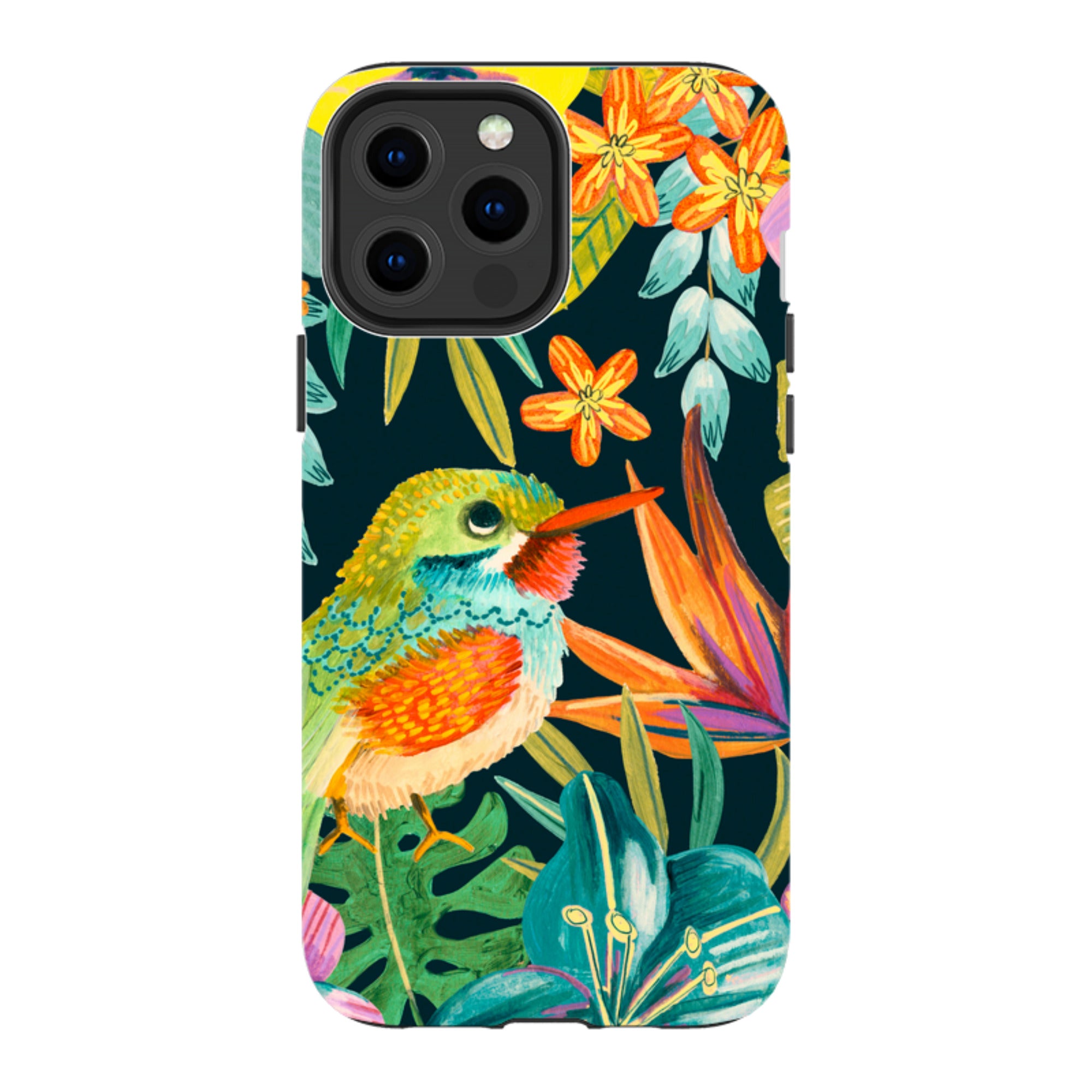 iPhone MagSafe Tough Case -  Tropical Bird By Caroline Bonne Muller