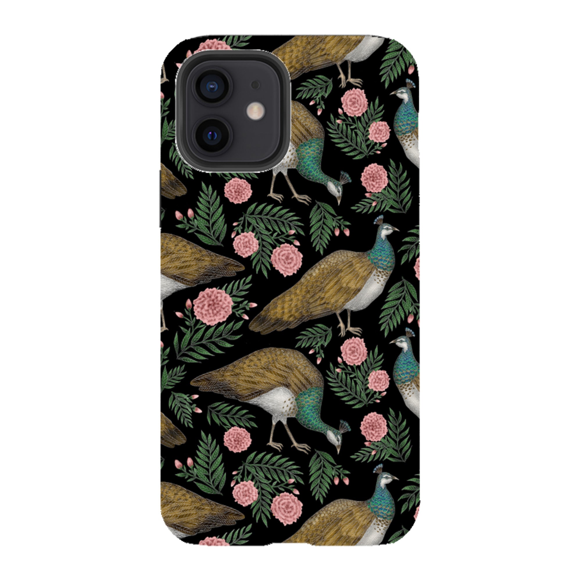 iPhone Tough Case - Peahen By Catherine Rowe
