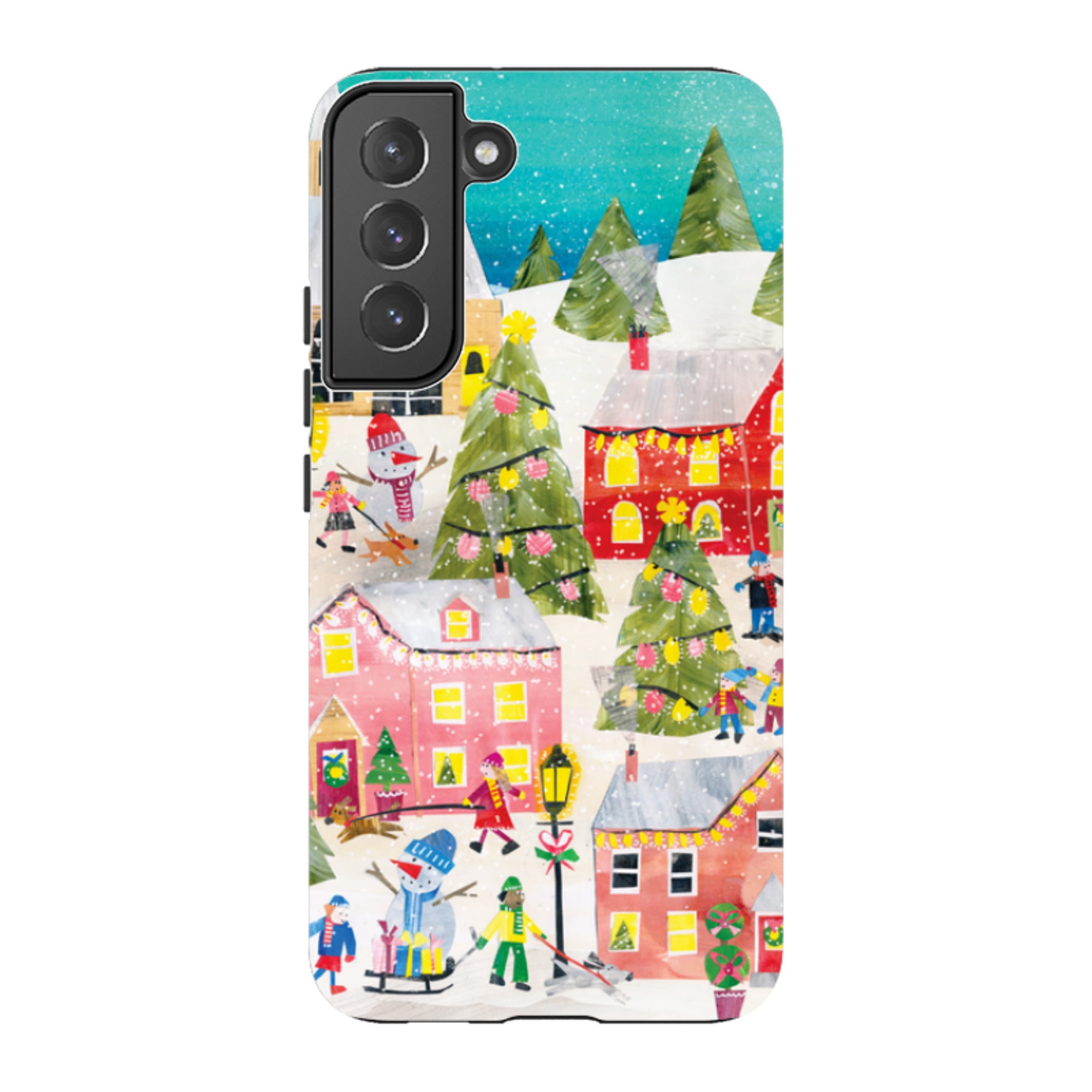Samsung Tough Case - Winter Village By Tracey English