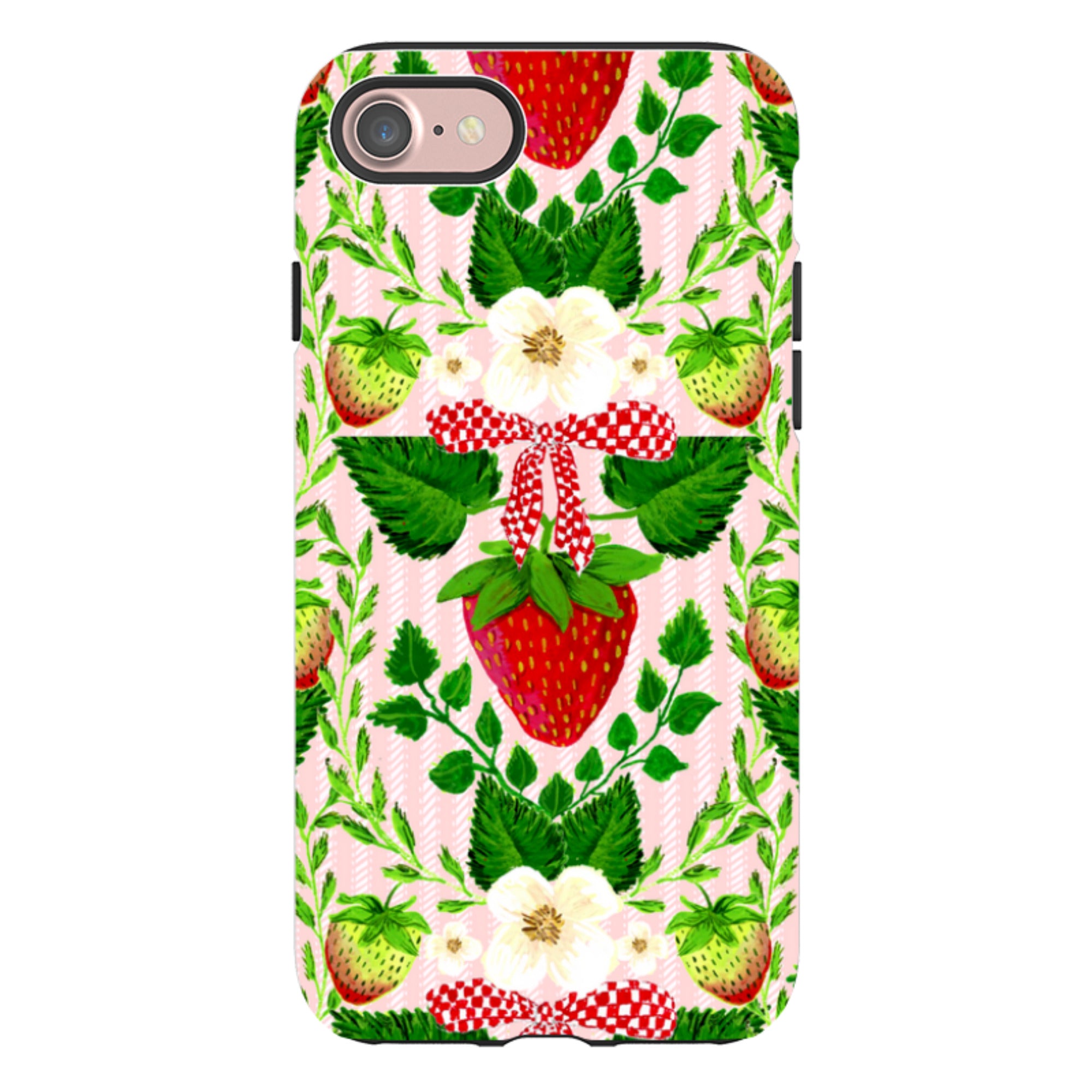 iPhone Case - Strawberries I By Abby Jacobs