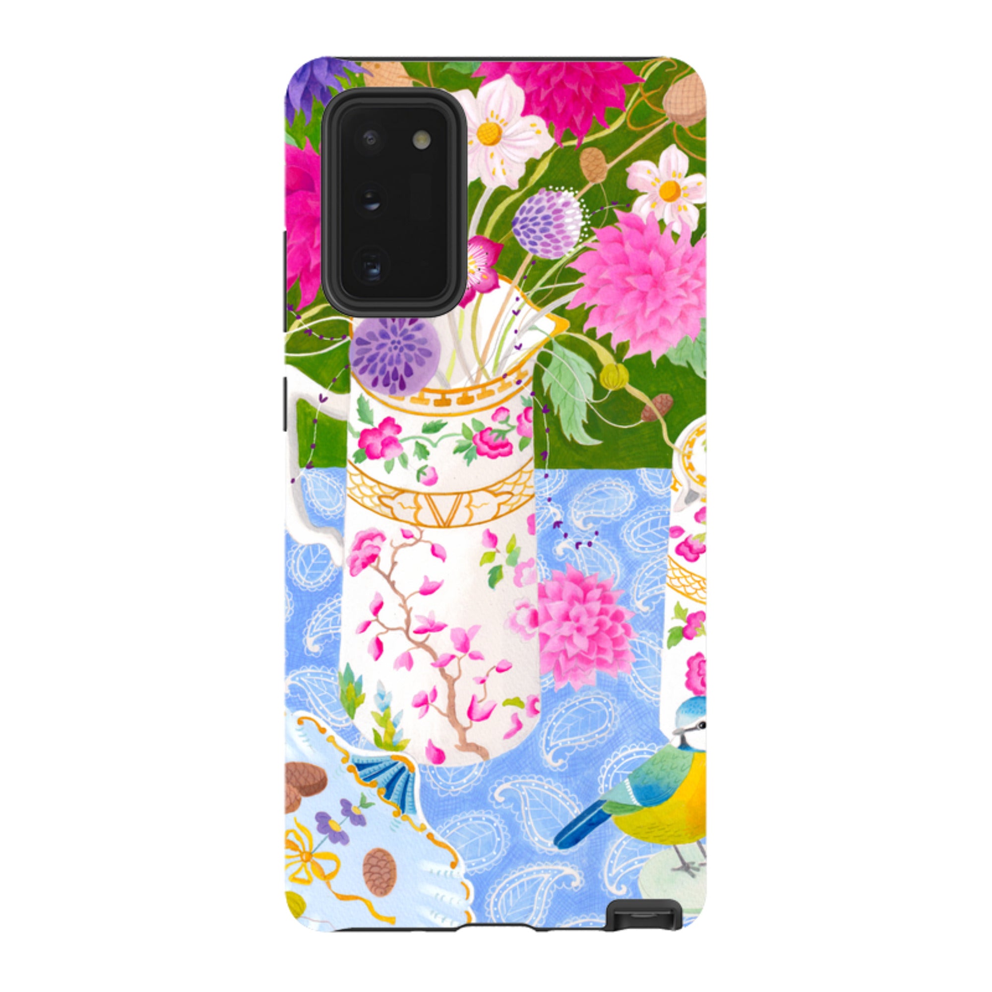 Samsung Tough Case - Dahlias By Bex Parkin