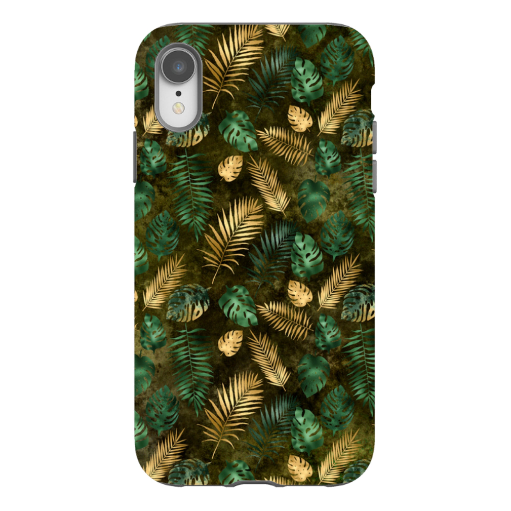 iPhone Tough Case - Feather Greens