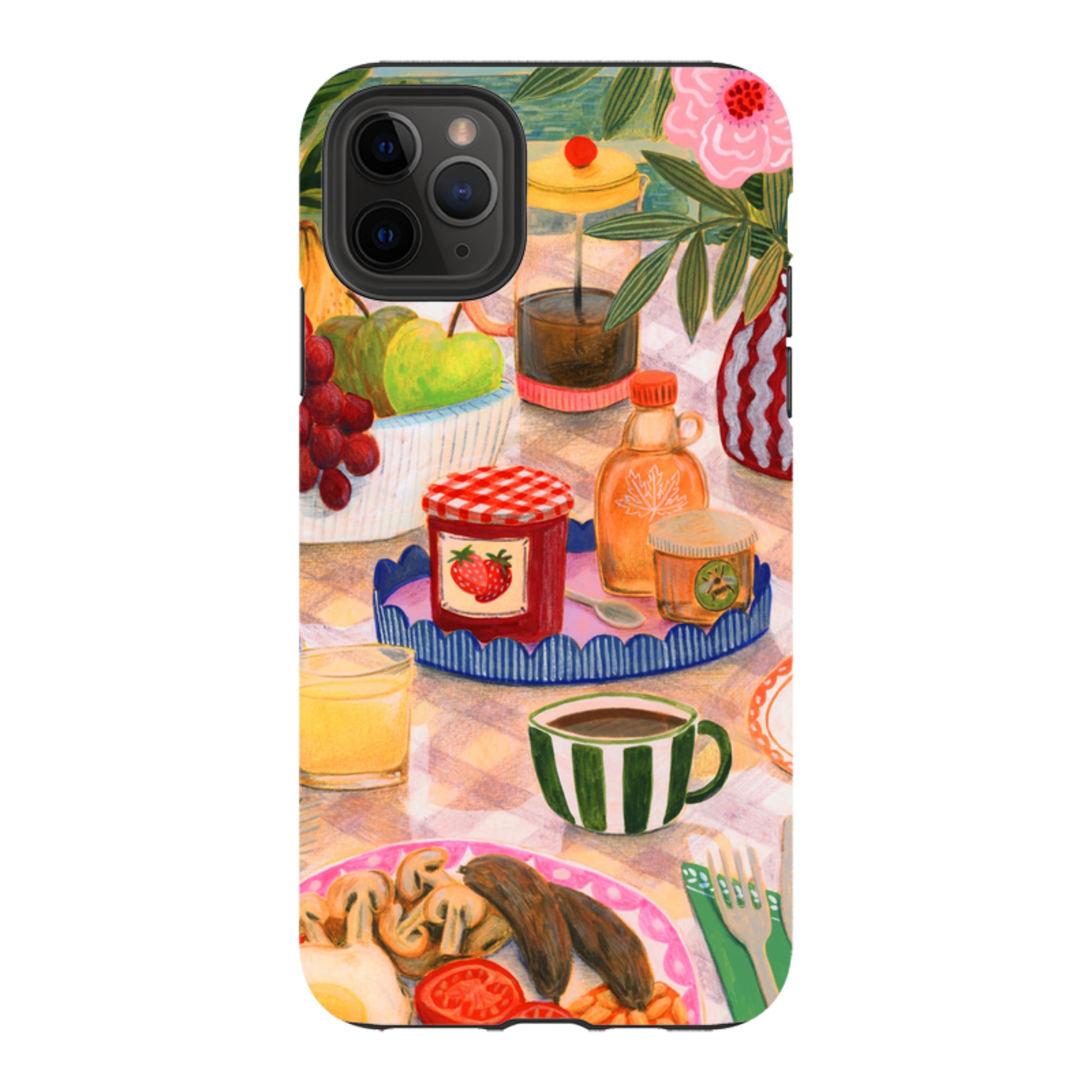 iPhone Tough Case - Holiday Breakfast By Lee Foster Wilson