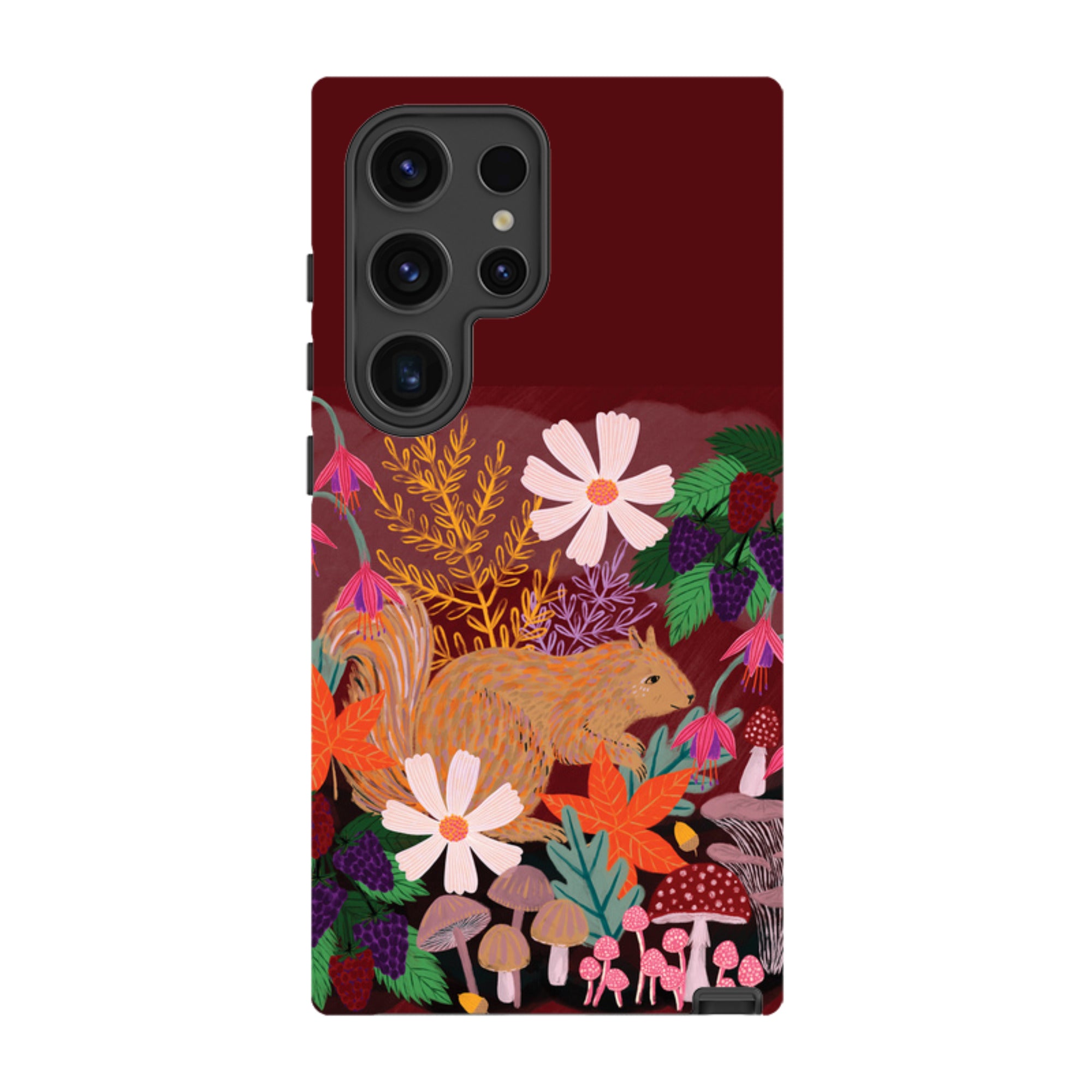 Samsung Tough Case - Autumn Squirrel By Lee Foster Wilson