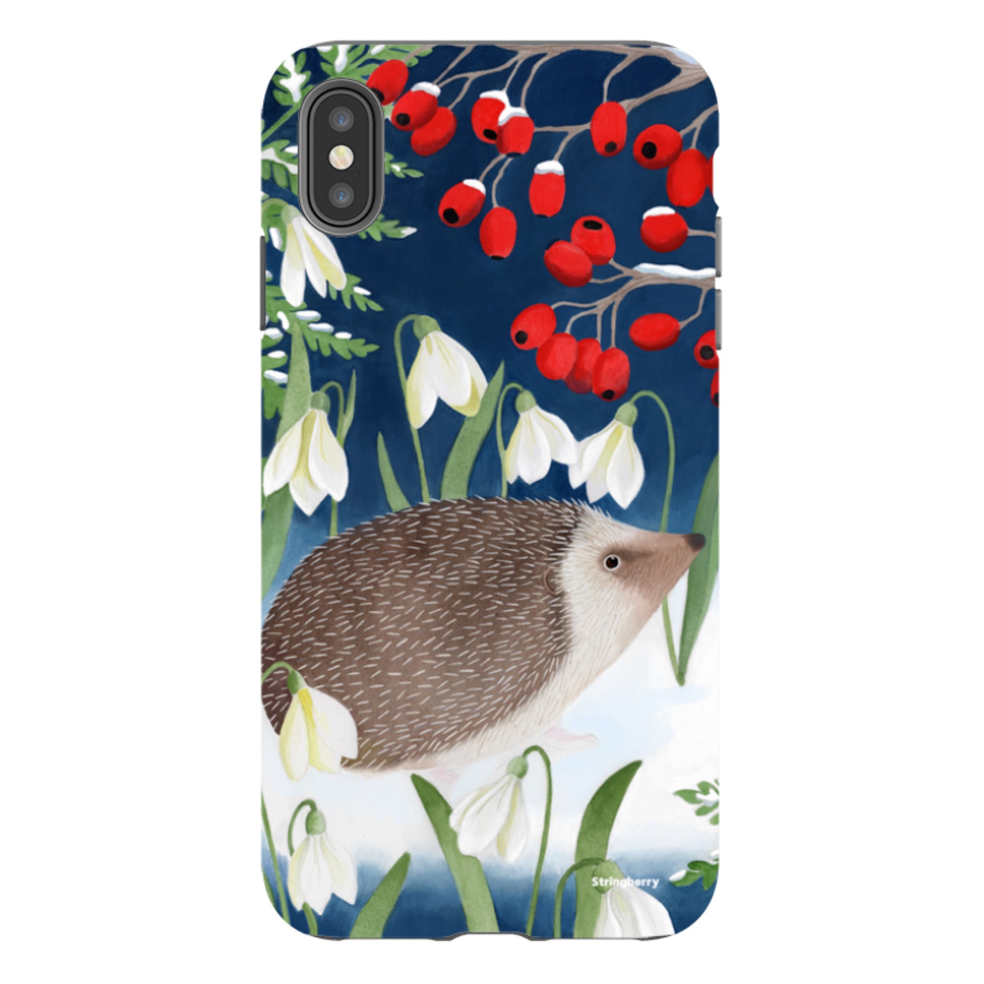 iPhone Tough Case - Hedgehog By Bex Parkin